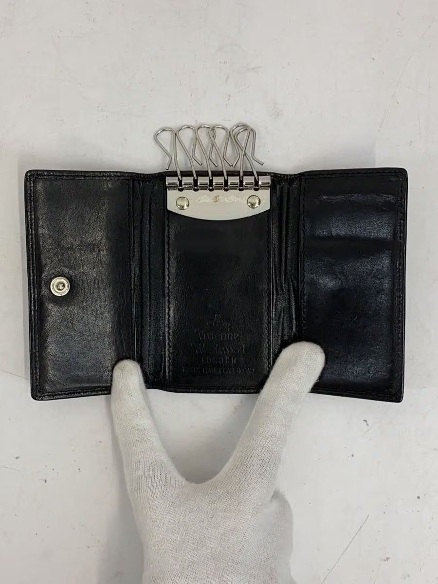Vivienne Westwood Orb Embossed Leather Key Case Size ONE SIZE - 3 Thumbnail