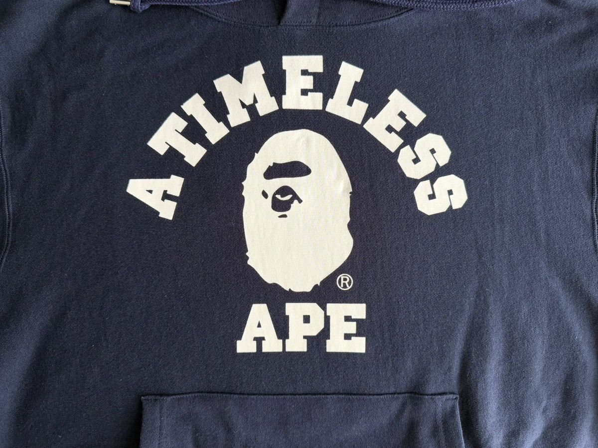 Bape × JJJJound Bape x Jjjjound relaxed classic college pullover 