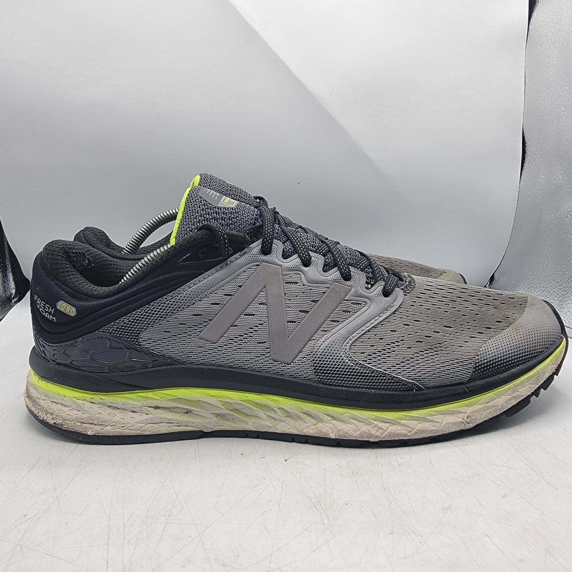 New Balance New Balance Fresh Foam 1080 Mens 12 Gray Athletic Shoes Runn Size US 12 / EU 45 - 13 Thumbnail