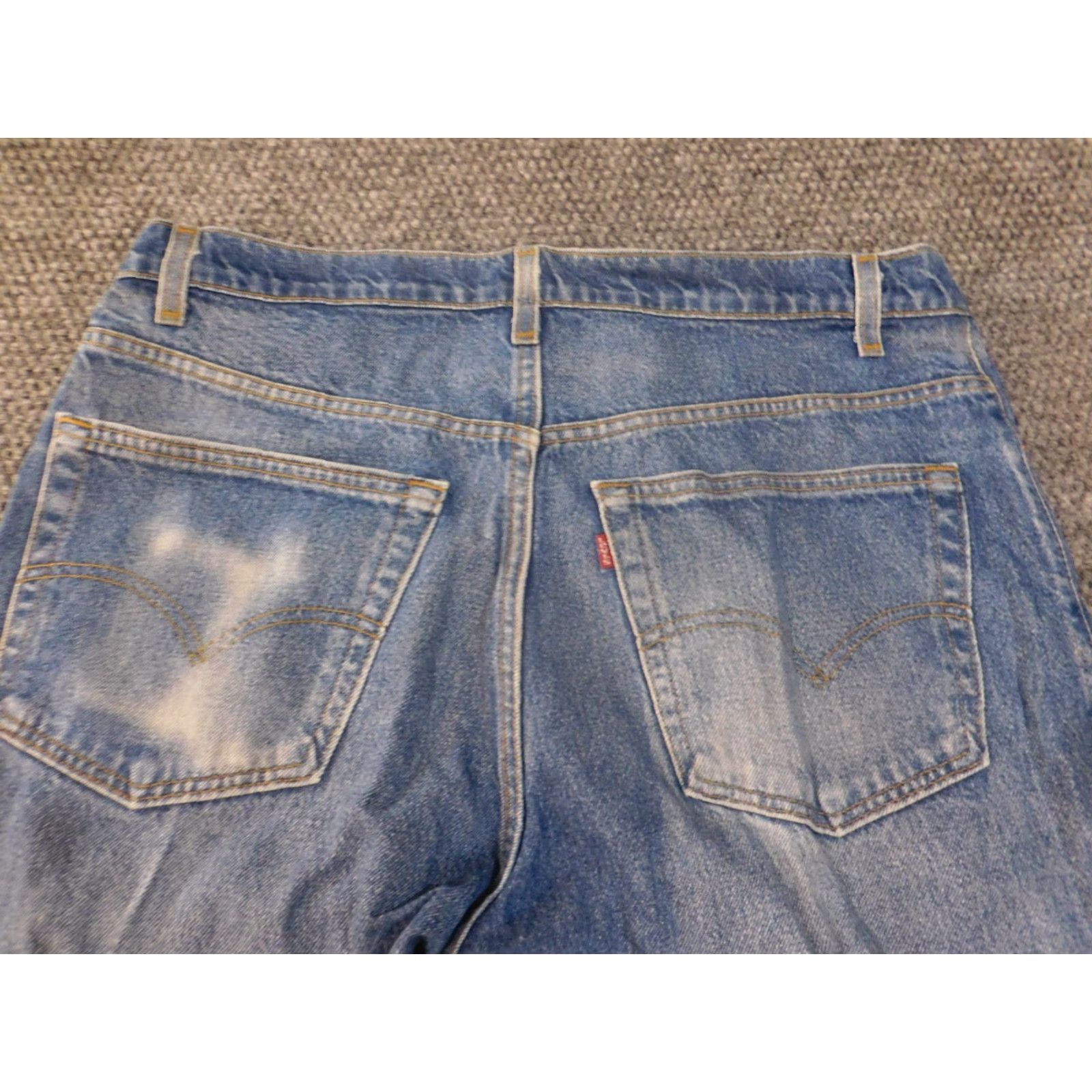 Levi's VINTAGE Levi's 505 Jeans Mens 36x29 Blue Straight Regular Made in USA Red tag Size US 36 / EU 52 - 6 Thumbnail