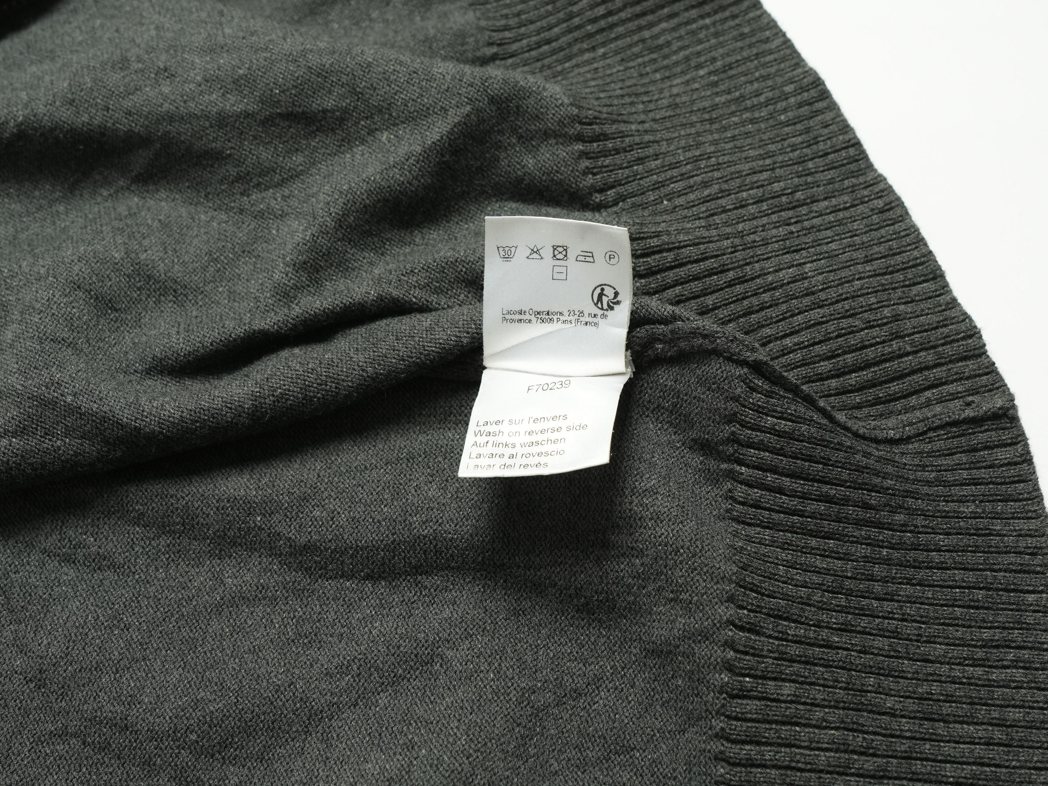 Lacoste Lacoste Full Zip Sweater Jumper Size US XL / EU 56 / 4 - 8 Thumbnail