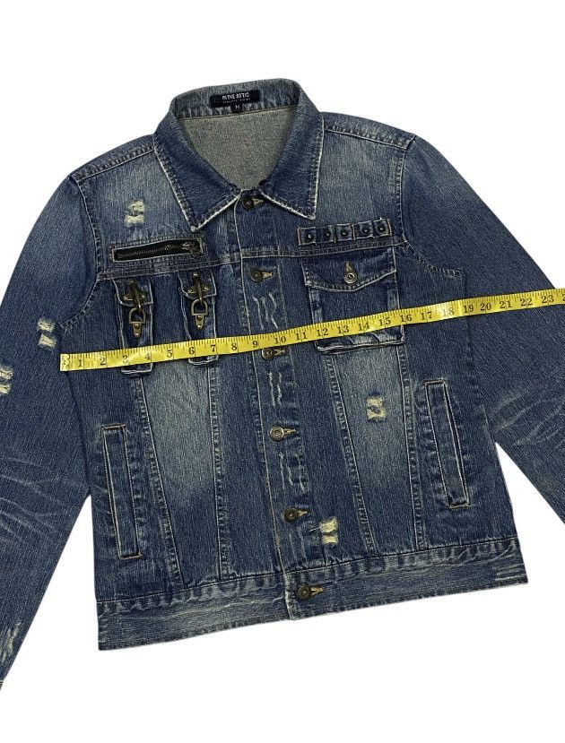 In The Attic In The Attic Cyberpunk Ripped Distressed Denim Jacket Size US M / EU 48-50 / 2 - 17 Thumbnail