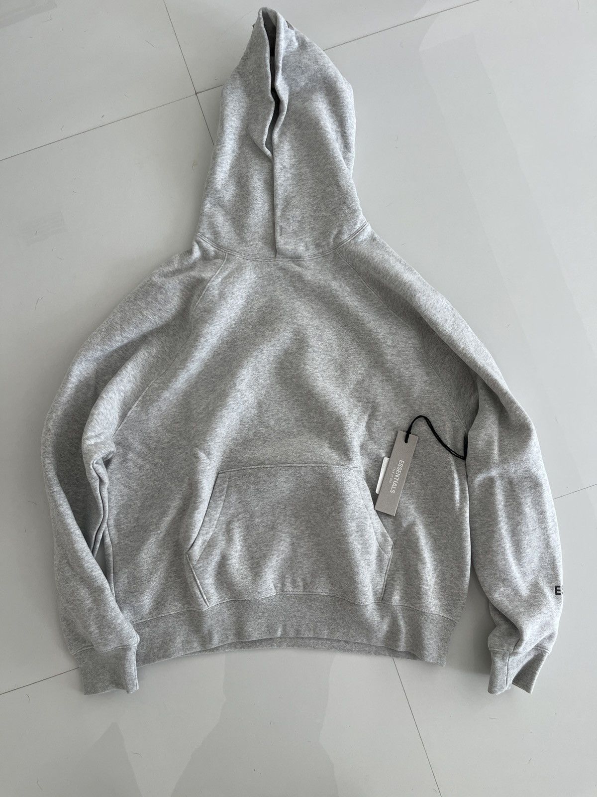Essentials × Fear of God Fear of God Essentials Core Fleece Hoodie Heather Grey Small Size US S / EU 44-46 / 1 - 1 Thumbnail