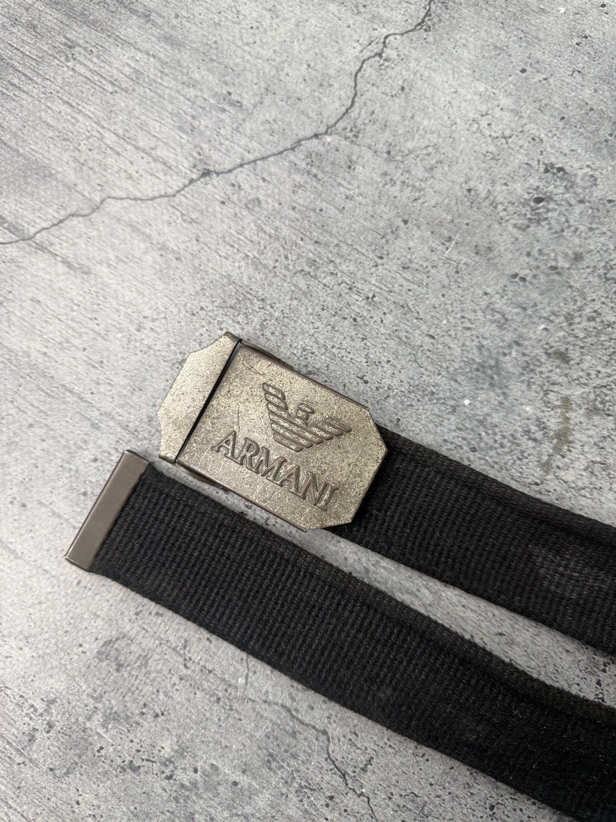 Armani Vintage Armani Monogram Y2K Belt Size ONE SIZE - 2 Thumbnail