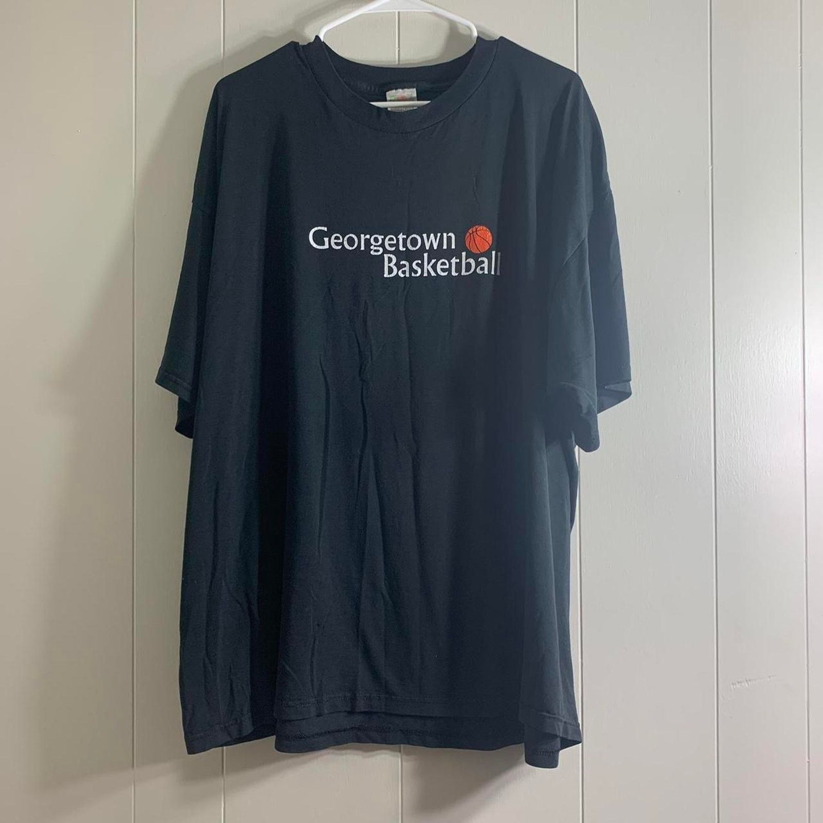 Fruit Of The Loom vintage Y2K 2000’s GEORGETOWN HOYAS UNIVERSITY tee shirt XXL Size US XXL / EU 58 / 5 - 3 Thumbnail