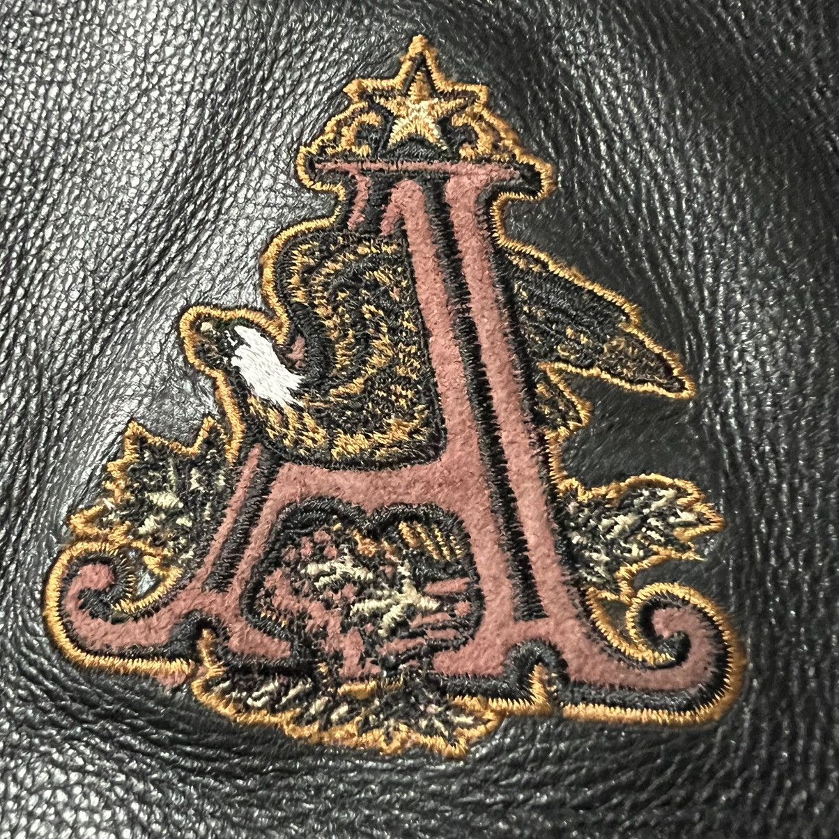 Budweiser × Vintage Vintage 90’s Budweiser Anheuser Busch Leather Jacket Size US L / EU 52-54 / 3 - 9 Thumbnail