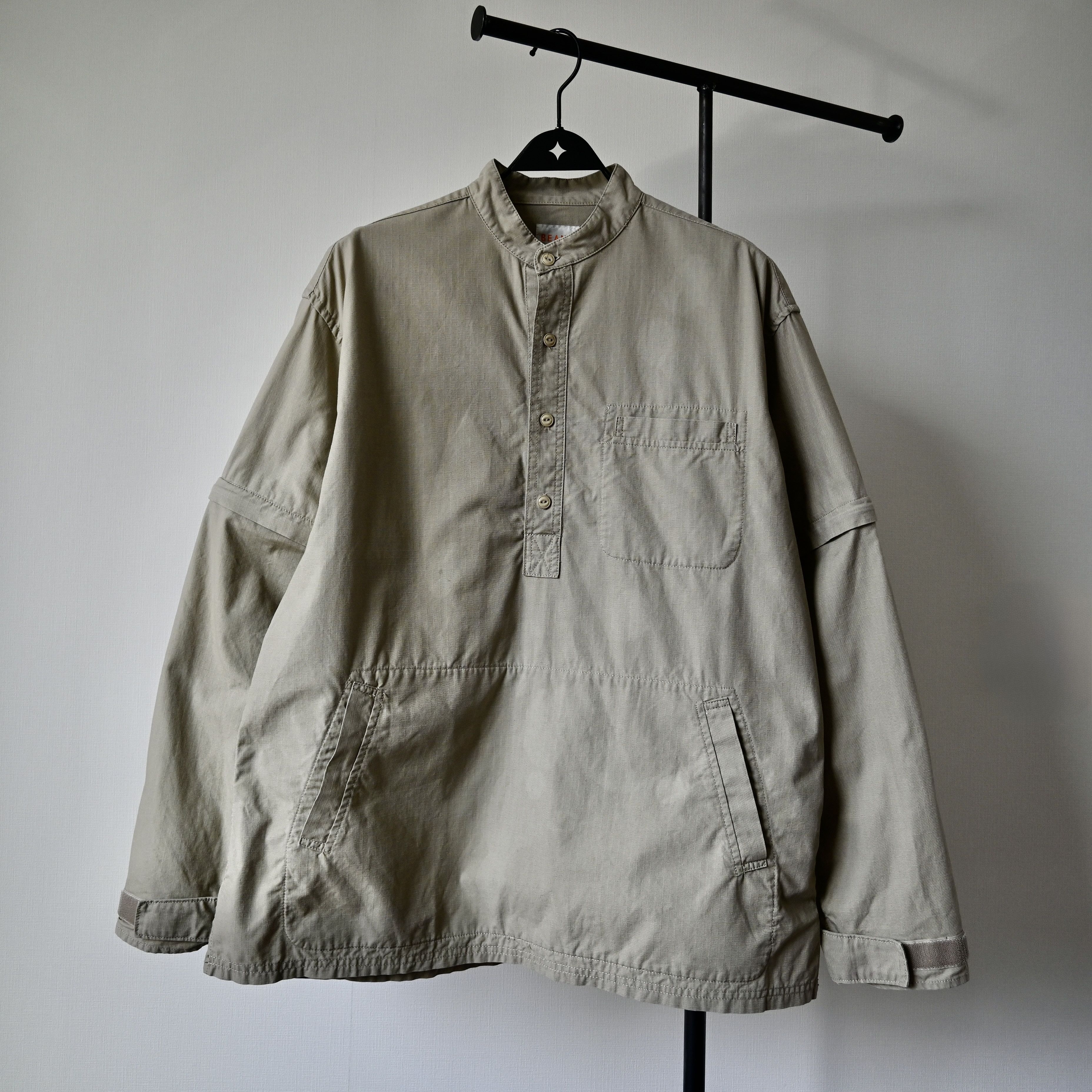 Beams Japan VTG 1990-2000s BEAMS 2-way sleeve pullover military jacket Size US L / EU 52-54 / 3 - 2 Thumbnail