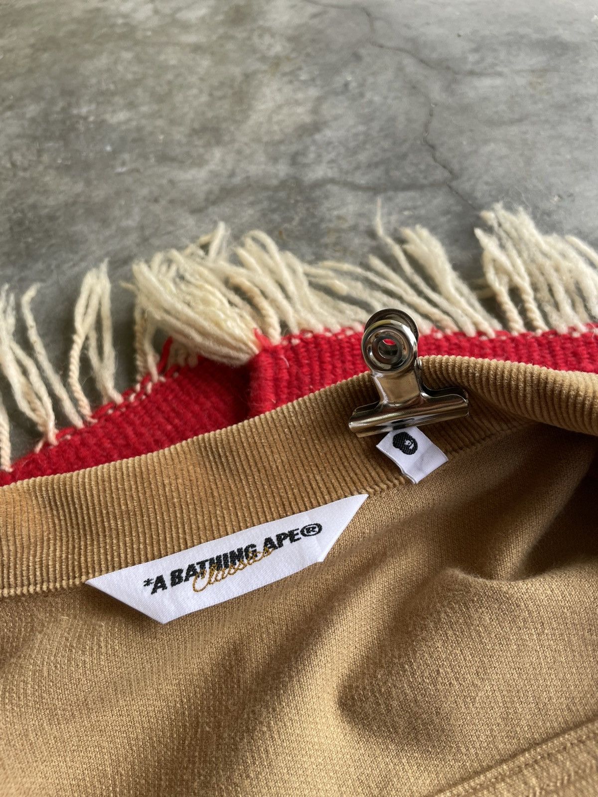 Bape A Bathing Ape Bape Classics Corduroy Tribal Aztec Size US S / EU 44-46 / 1 - 11 Thumbnail