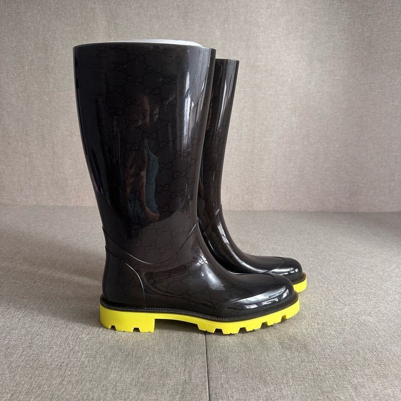 Gucci Gucci Classic Waterproof Rain Boots for All -2508 Size US 7.5 / EU 40-41 - 3 Thumbnail
