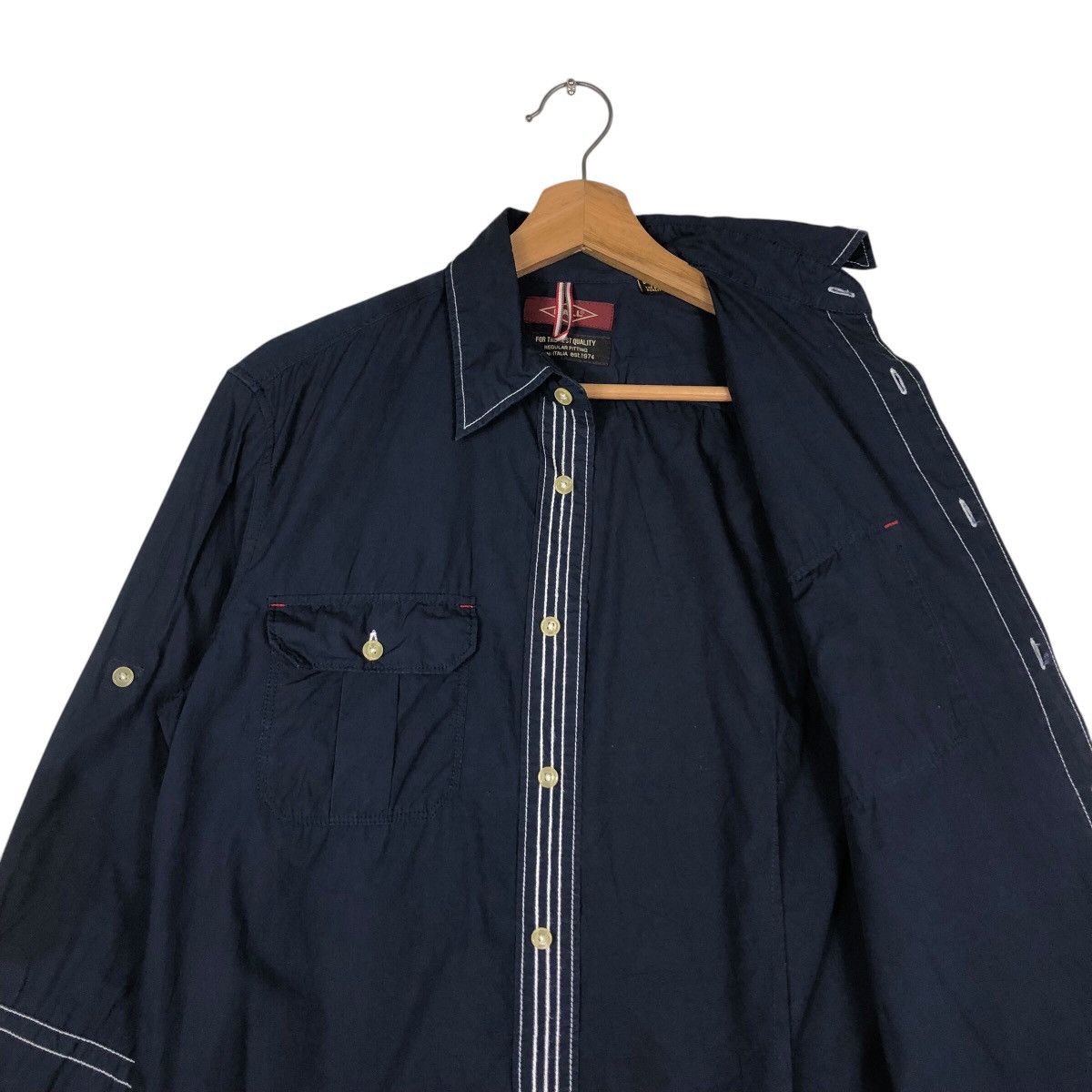 Japanese Brand × Vintage 📌Vintage Bowling Shirt Ball Button Size US M / EU 48-50 / 2 - 13 Thumbnail