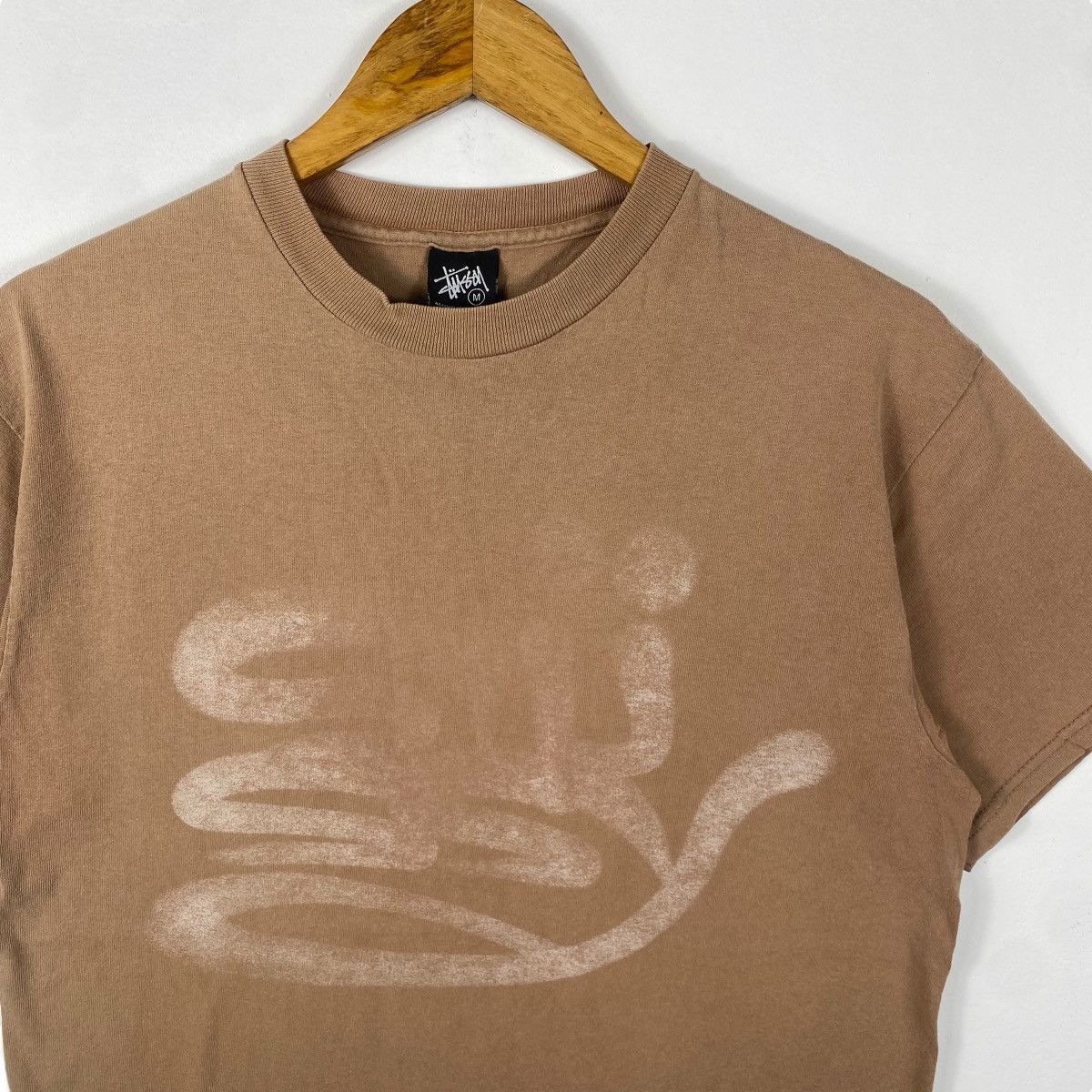 Stussy Vintage 00's STUSSY Faded Graphic Tee Shirt Medium Size Size US M / EU 48-50 / 2 - 2 Thumbnail