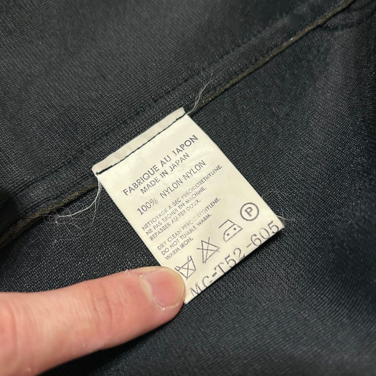 Yohji Yamamoto 715 Y's for men Yohji Yamamoto vest nylon bonded material Size US XXS / EU 40 - 7 Thumbnail