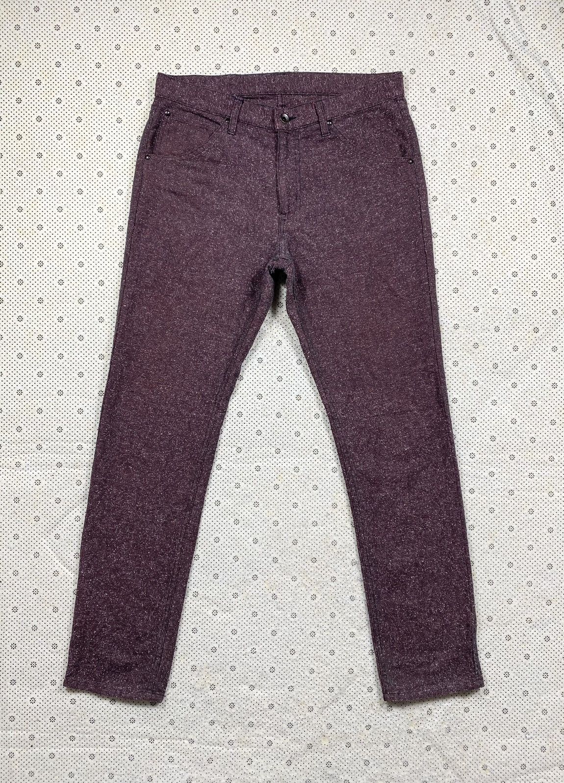 image of Designer Most Unique Fabric By in Purple, Men's (Size 34)