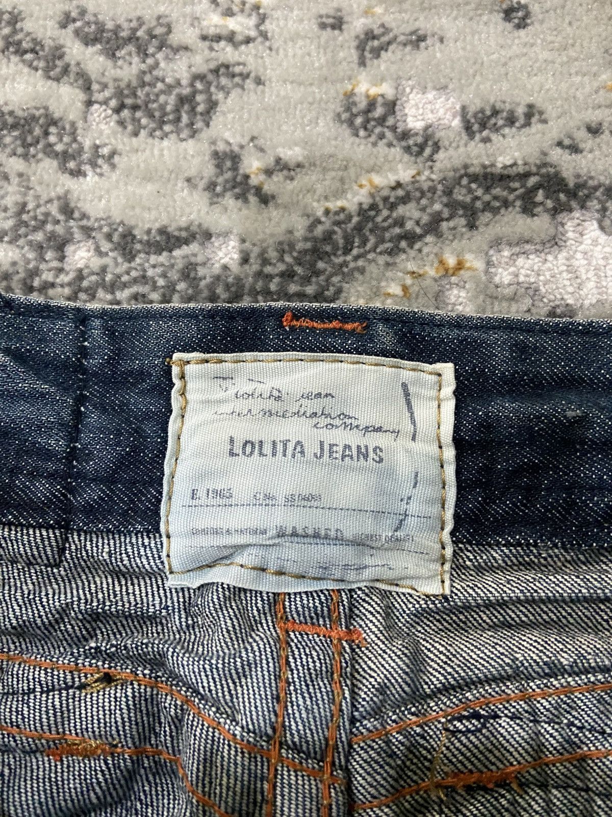 Japanese Brand Lolita Flare Jeans Size 24" / US 00 / IT 34 - 5 Thumbnail