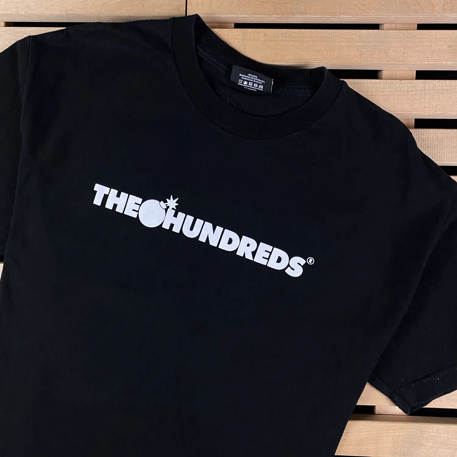 The Hundreds Mens T-Shirt The Hundreds Big Logo Size L Black Size US L / EU 52-54 / 3 - 2 Thumbnail