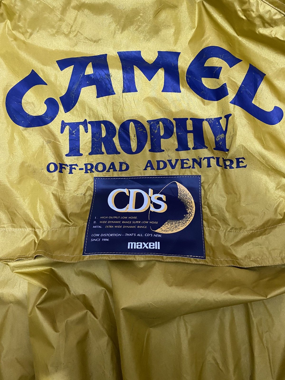 Camel × Sports Specialties × Vintage Vintage 90s Camel Trophy Maxell CD’s Bomber Jacket Light Size US L / EU 52-54 / 3 - 10 Thumbnail