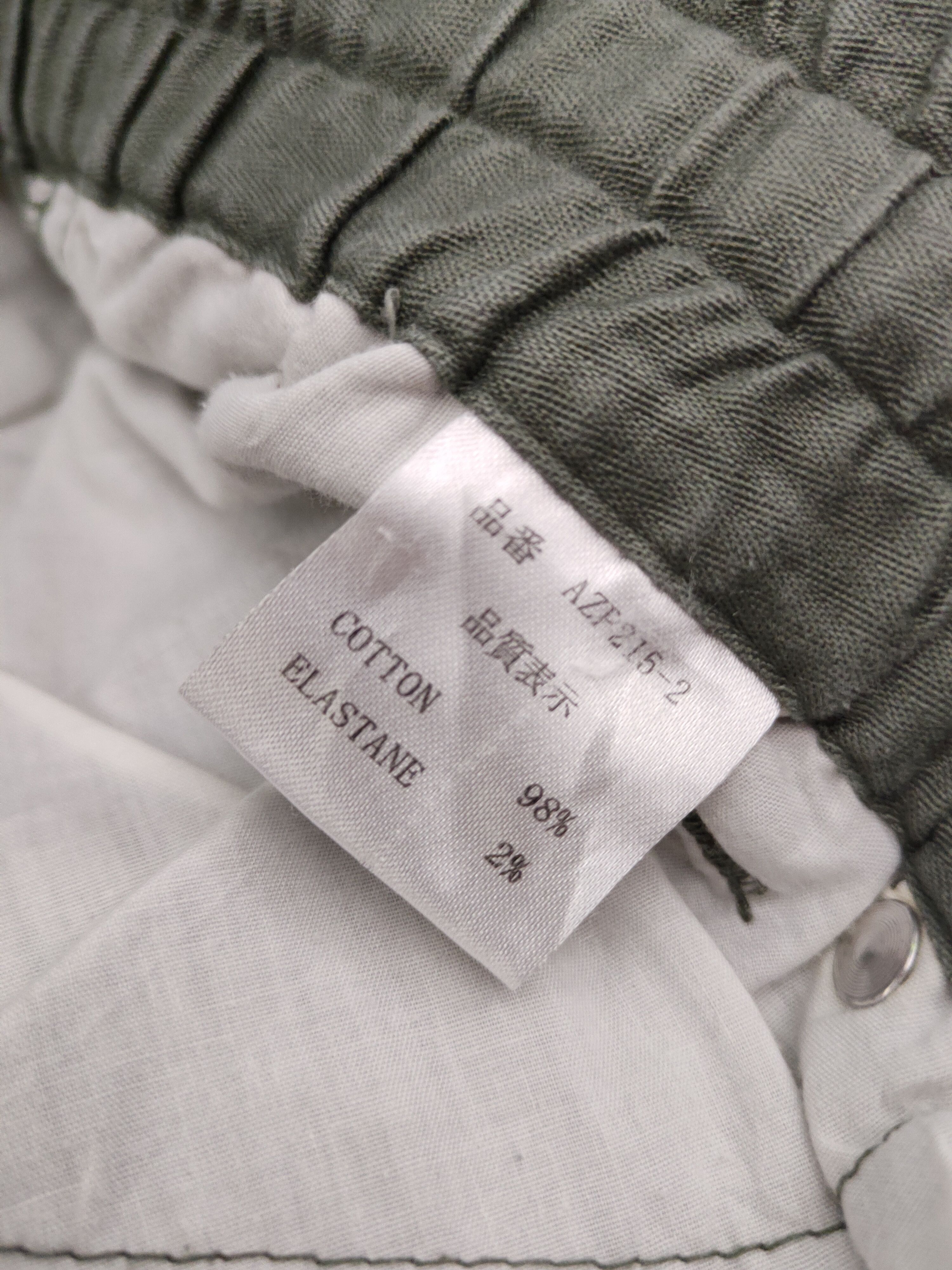Japanese Brand Road Runner Green Multipocket Tactical Cargo Pants #W1029 Size US 36 / EU 52 - 13 Thumbnail