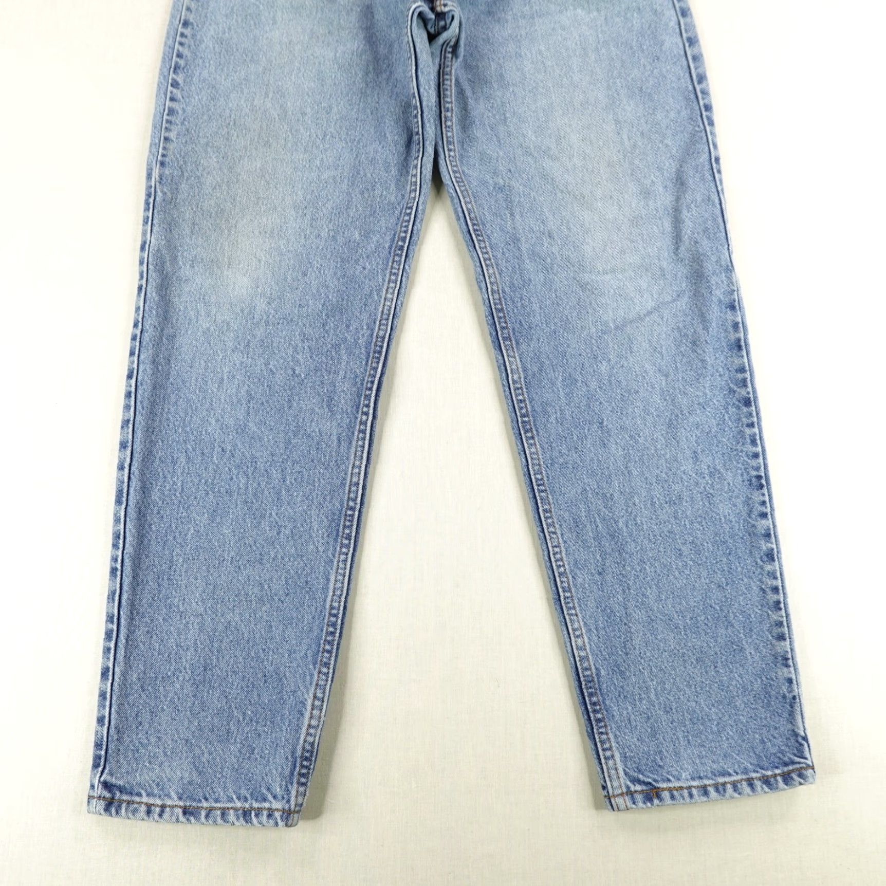 Levi's VINTAGE Levi's Jeans Mens 36x32 Blue Denim 550 Relaxed Tapered Fit Orange Tab 90s Mens/Jeans/Levi's 550/Regular/Blue Size US 33 - 3 Thumbnail