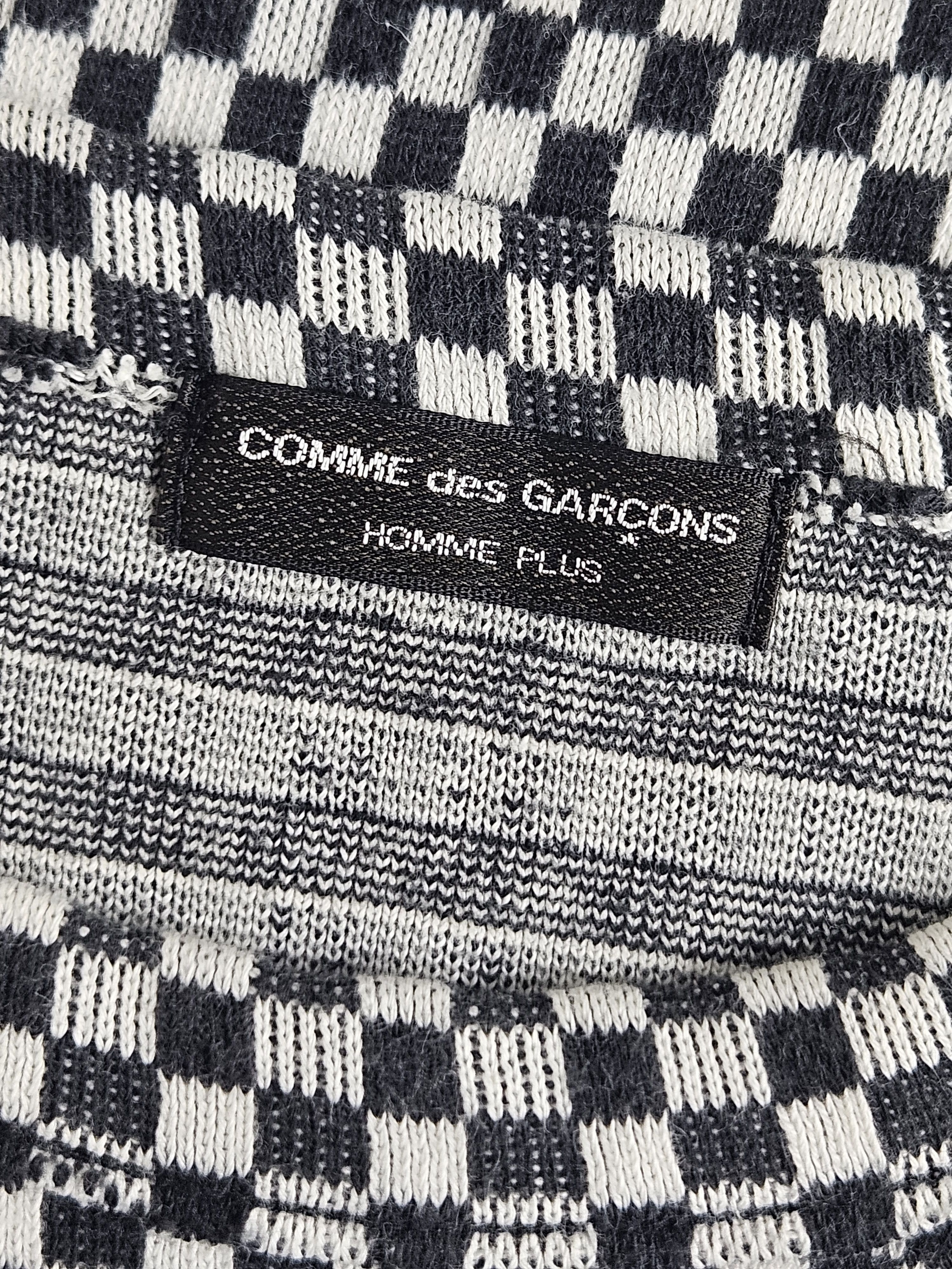 Comme des Garcons Comme des Garcons Homme Plus CDG checkered sweatshirt Size US M / EU 48-50 / 2 - 4 Thumbnail