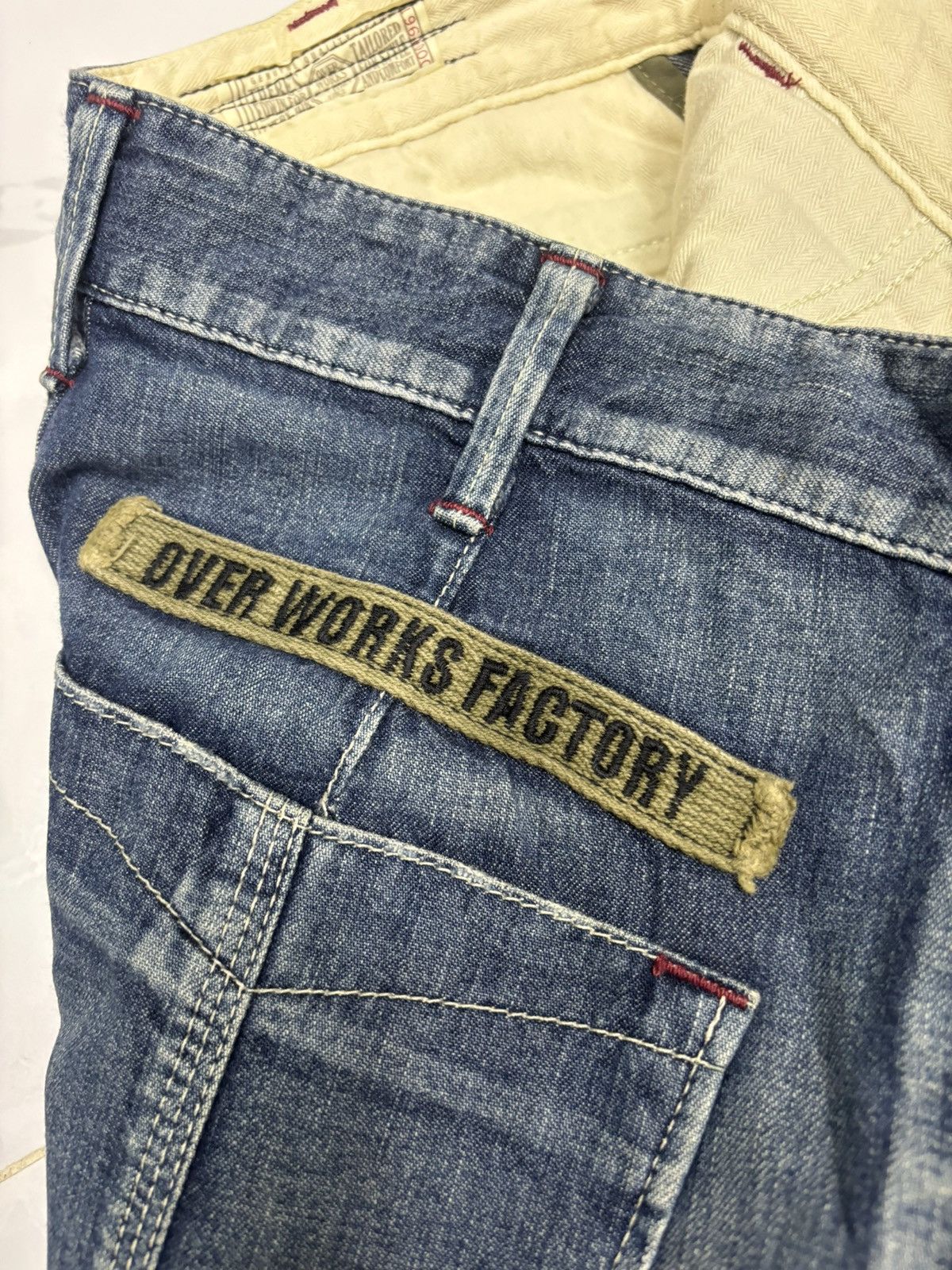 Kapital 🔥EDWIN OVER WORKS FACTORY CLAWMARK DENIM PANTS Size US 32 / EU 48 - 9 Thumbnail