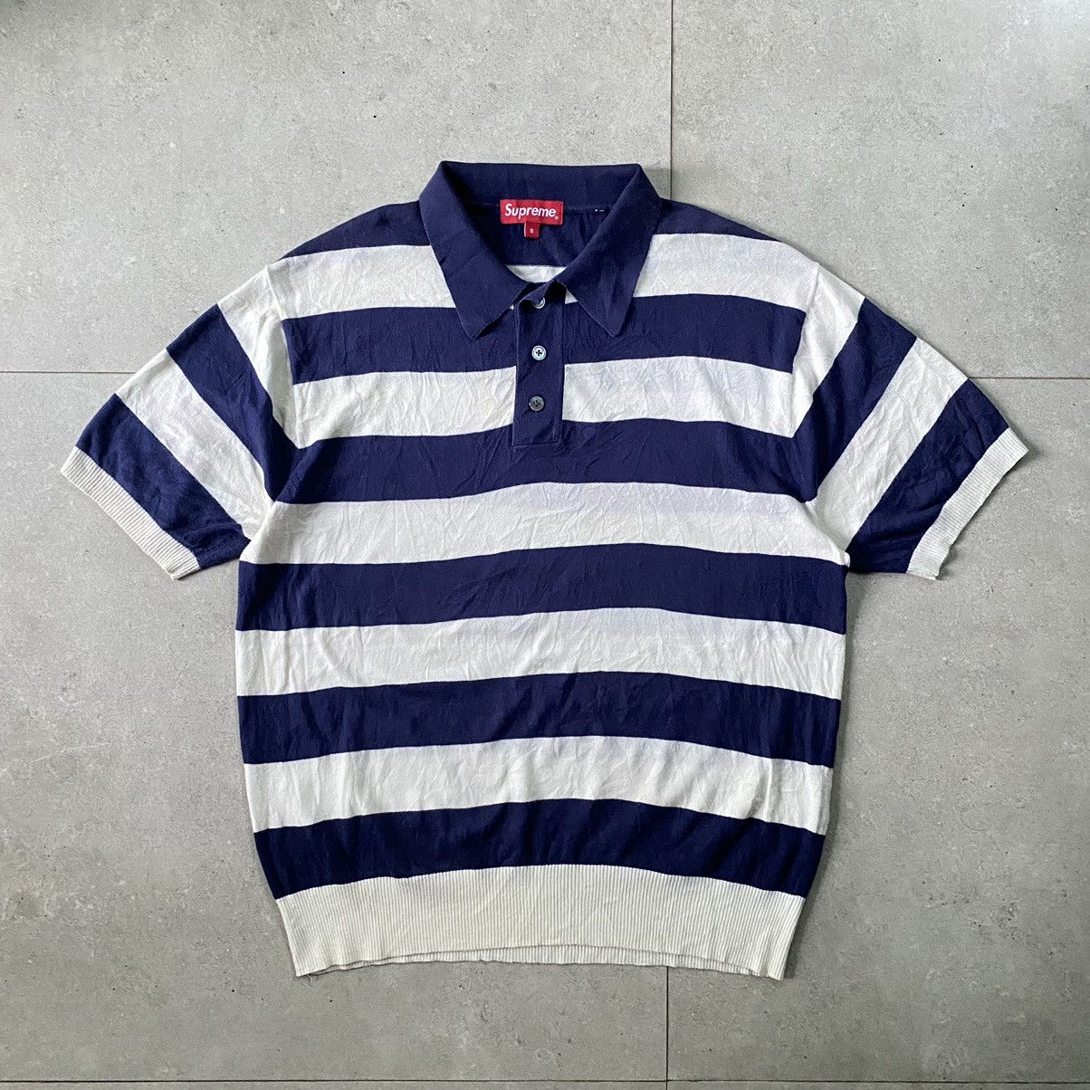 Supreme Knit Polo | Grailed