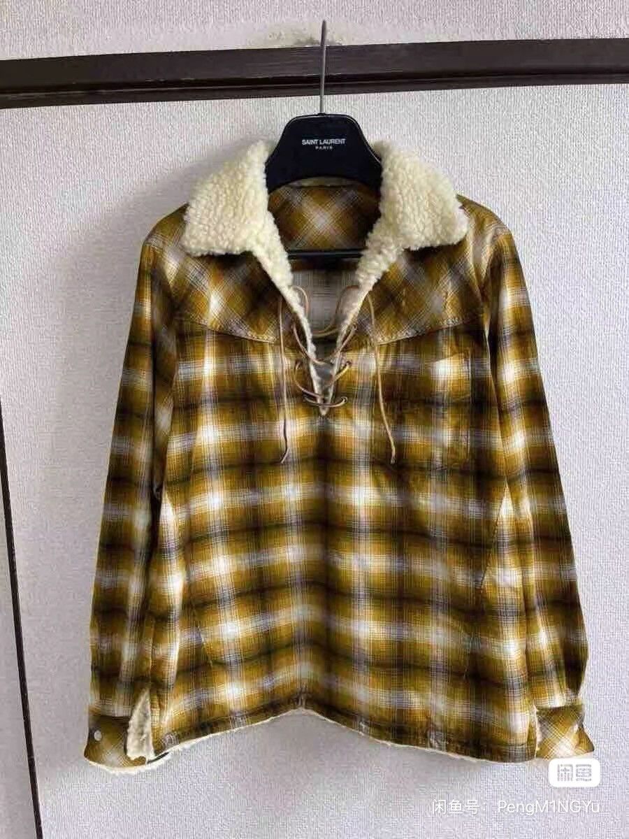Number (N)ine Number (N)ine shearling shirt coat jacket 09AW Size US M / EU 48-50 / 2 - 4 Thumbnail