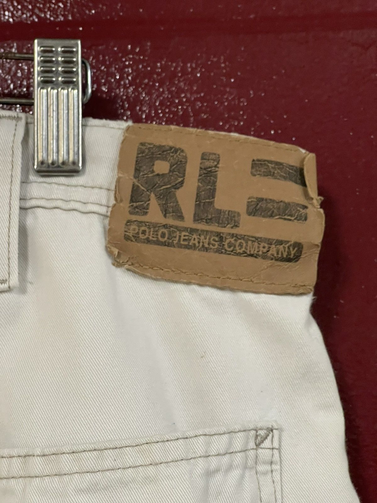 Polo Ralph Lauren × Vintage Vintage Distressed Polo Ralph Lauren Carpenter Size US 34 / EU 50 - 9 Thumbnail