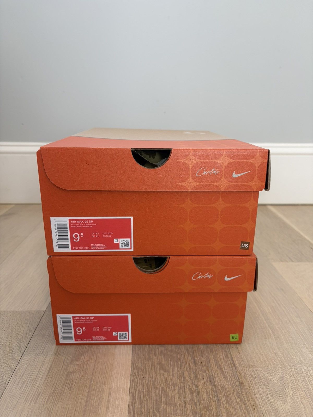Nike Nike x Corteiz Air Max 95 SP Honey Blacks CRTZ FB2709-003 Size US 9.5 / EU 42-43 - 12 Thumbnail