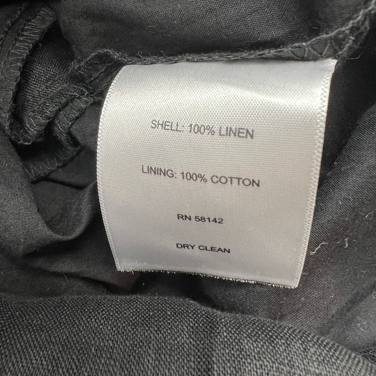 Other Luxley Black Huxely Linen Midi Dress Size M / US 6-8 / IT 42-44 - 9 Thumbnail
