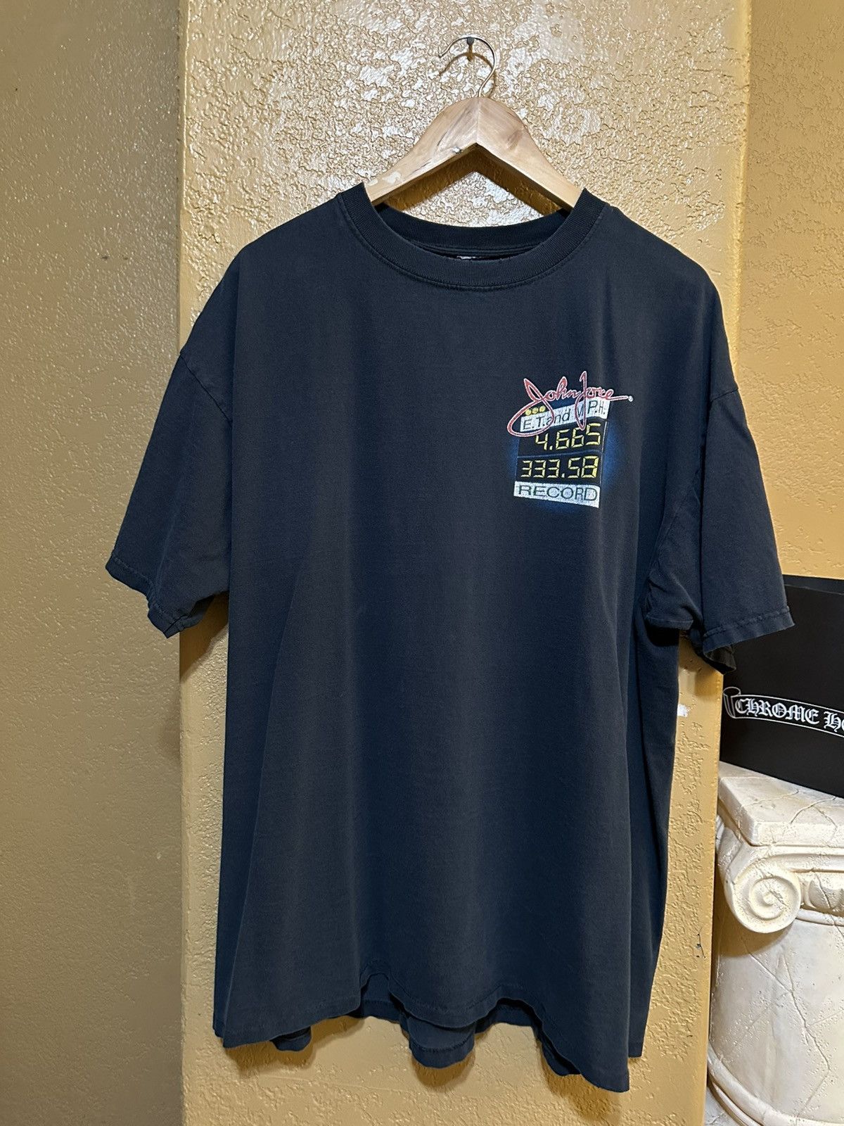 NASCAR 🏁 Distressed Vintage NHRA John Force Racing Tee Size US L / EU 52-54 / 3 - 2 Thumbnail