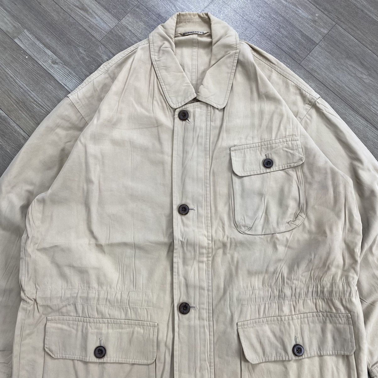 Burberry 1990s Vintage Burberry’s London Parka Military Jacket Size US L / EU 52-54 / 3 - 4 Thumbnail