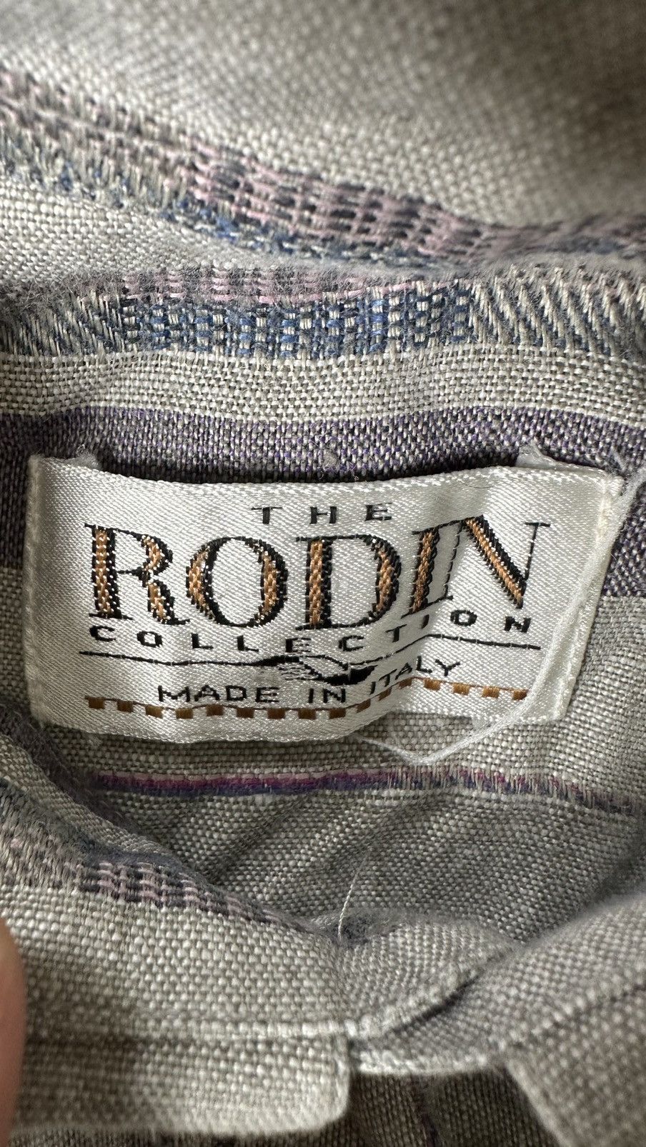 Other INTAGS THE RODIN COLLECTION PREMIUM ITALIAN COTTON SHIRT Size US M / EU 48-50 / 2 - 6 Thumbnail
