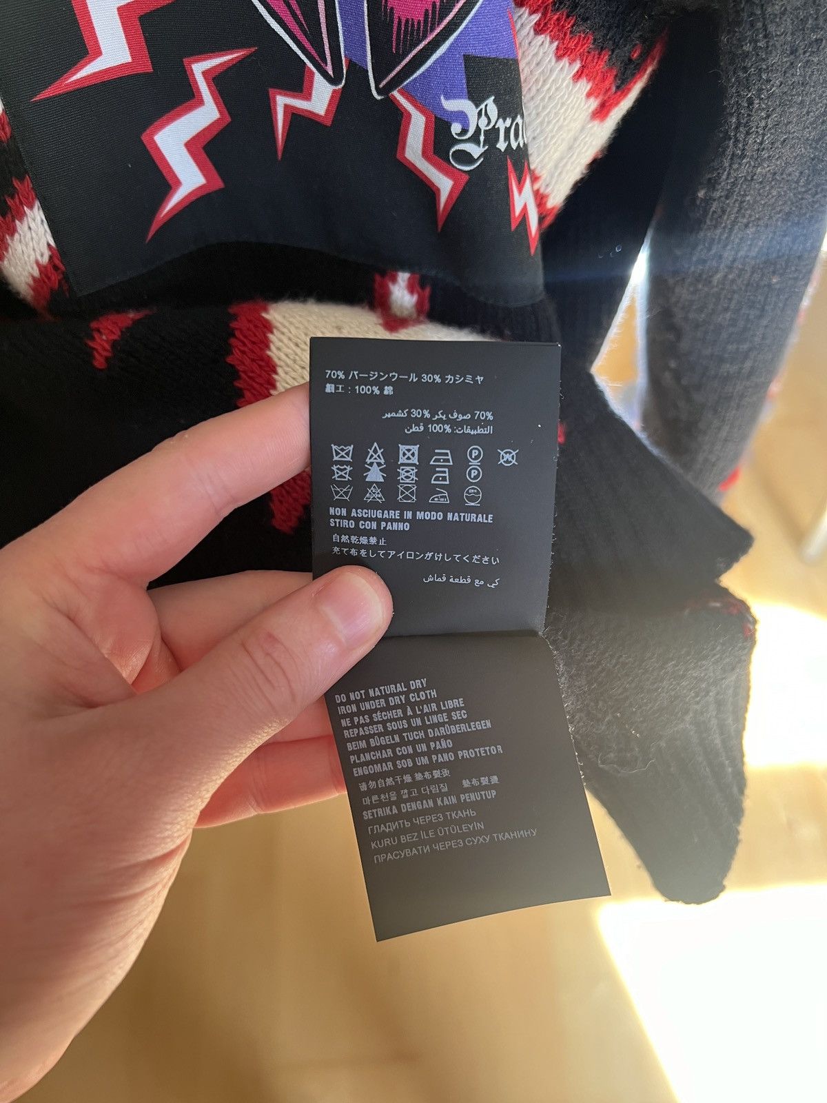 Prada Prada Frankenstein Broken Heart Knit Size US M / EU 48-50 / 2 - 10 Thumbnail