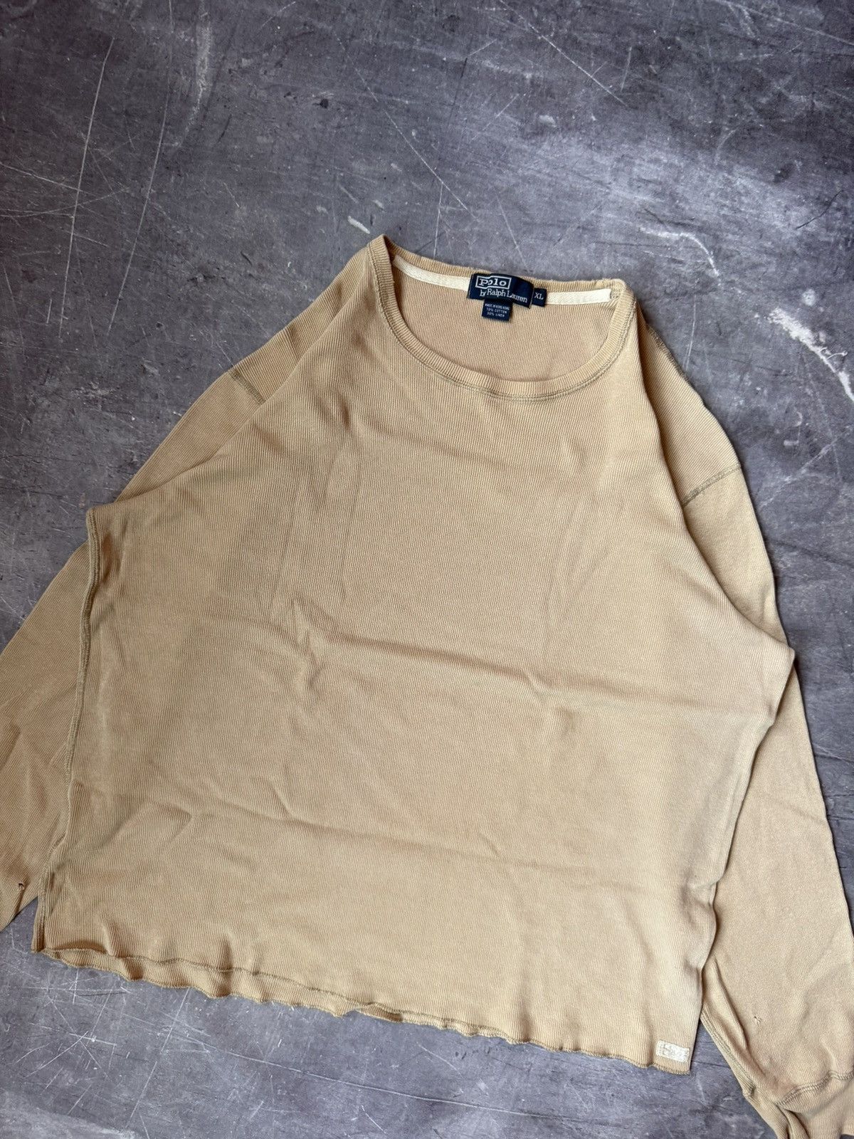 Polo Ralph Lauren Vintage Polo Ralph Lauren Long-sleeve Thermal Shirt (XL) Size US XL / EU 56 / 4 - 3 Thumbnail