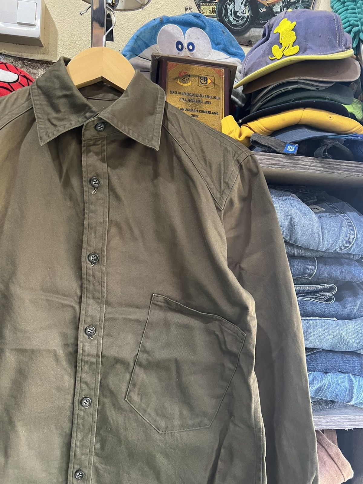 Y's 🔥Rare Y’s Yohji Yamamoto Sample Reconstruct Shirt Size US M / EU 48-50 / 2 - 6 Thumbnail