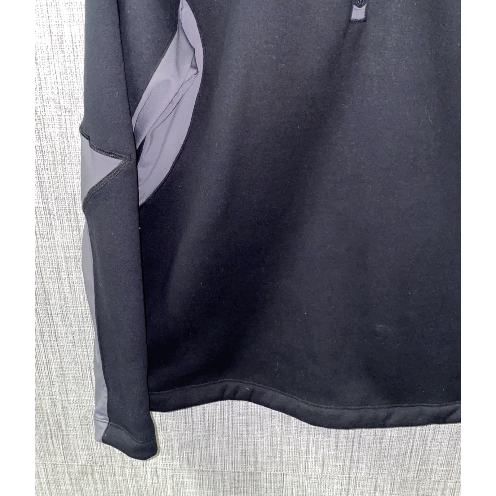 Under Armour Under Armour Jacket Women 1/2 Zip Black Fleece Lined Size L Regular Fall Winter Pullover 22 In Armpit Size L / US 10 / IT 46 - 3 Thumbnail