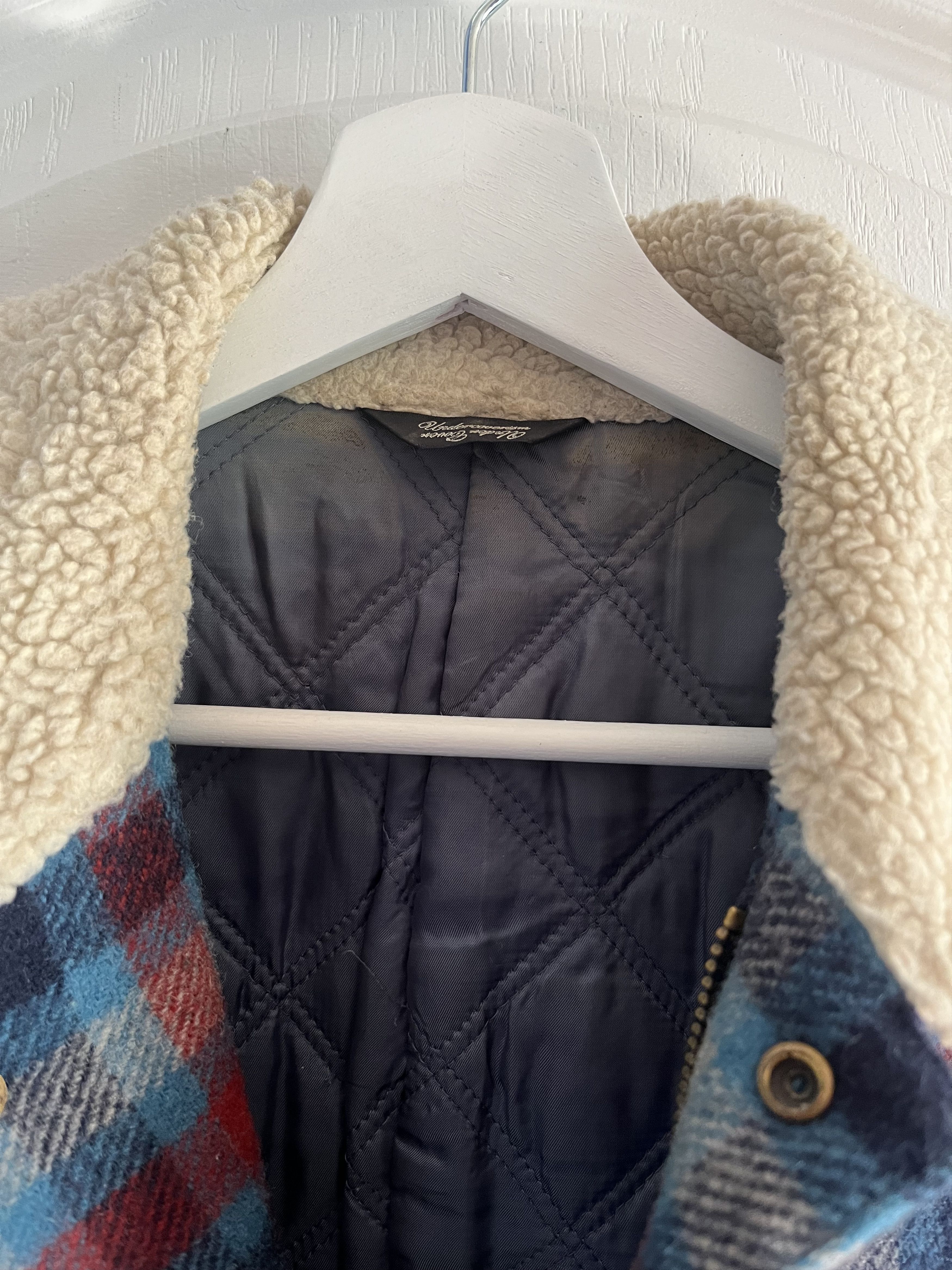 Undercover Undercover UISM Tartan Sherpa Collar Jacket Size US L / EU 52-54 / 3 - 3 Thumbnail