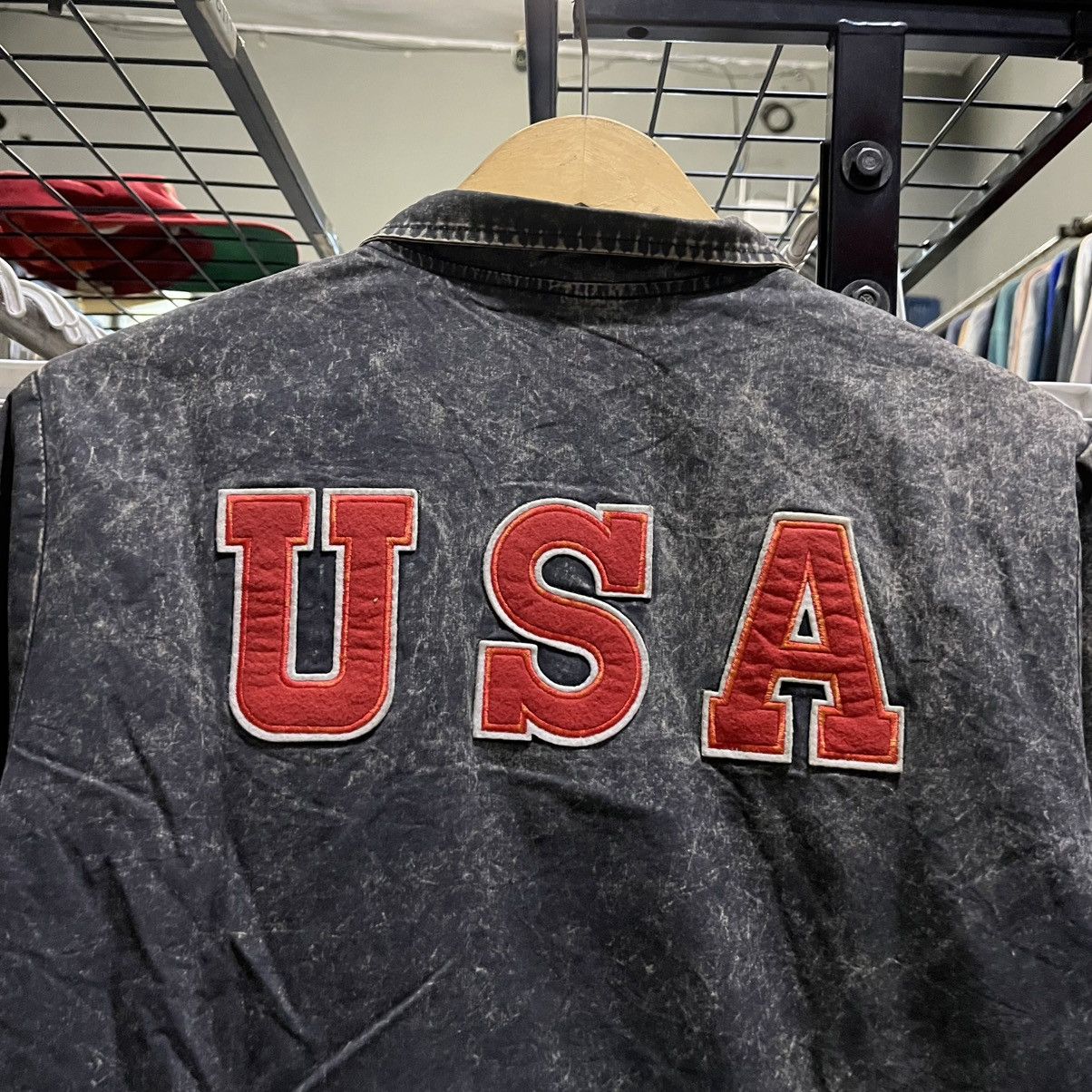 Hysteric Glamour Aspesi Blu USA Washed Coach Jacket / ifsixwasnine/LGB Style Size US M / EU 48-50 / 2 - 11 Thumbnail