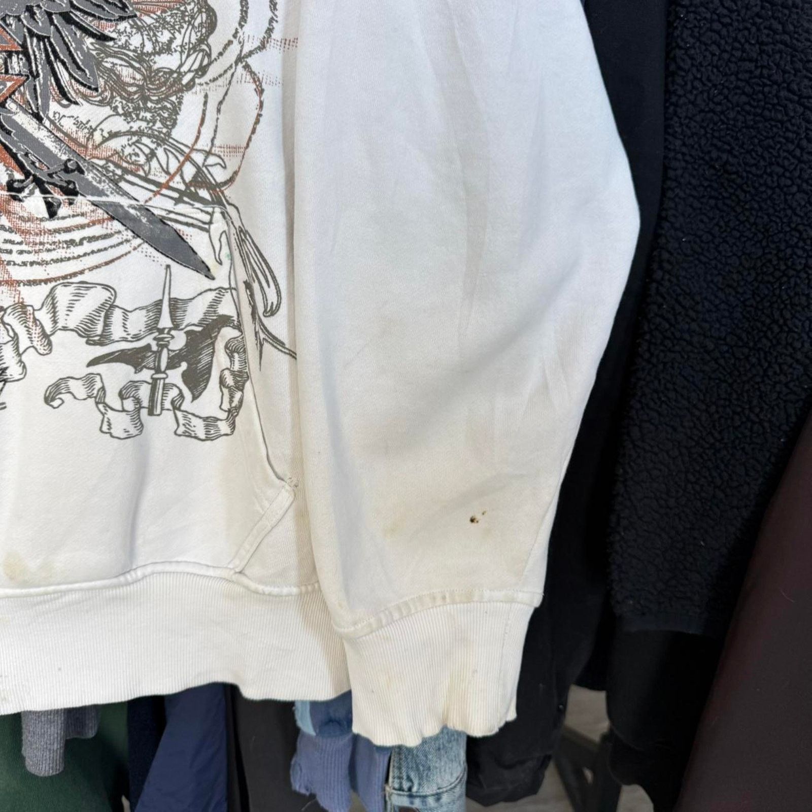 Other Vintage Y2K LL Cool J Hoodie in White Distressed Size US XL / EU 56 / 4 - 4 Thumbnail
