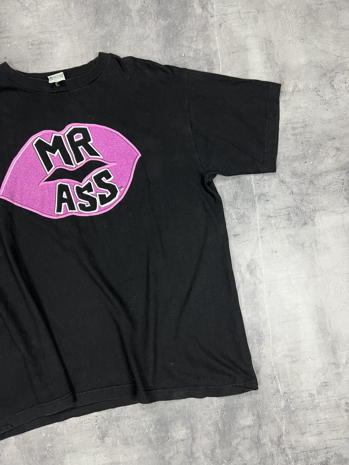 Vintage × WWE × WWF 1996 Mr. Ass Check Out My Ass WWF Shirt Size US L / EU 52-54 / 3 - 3 Thumbnail