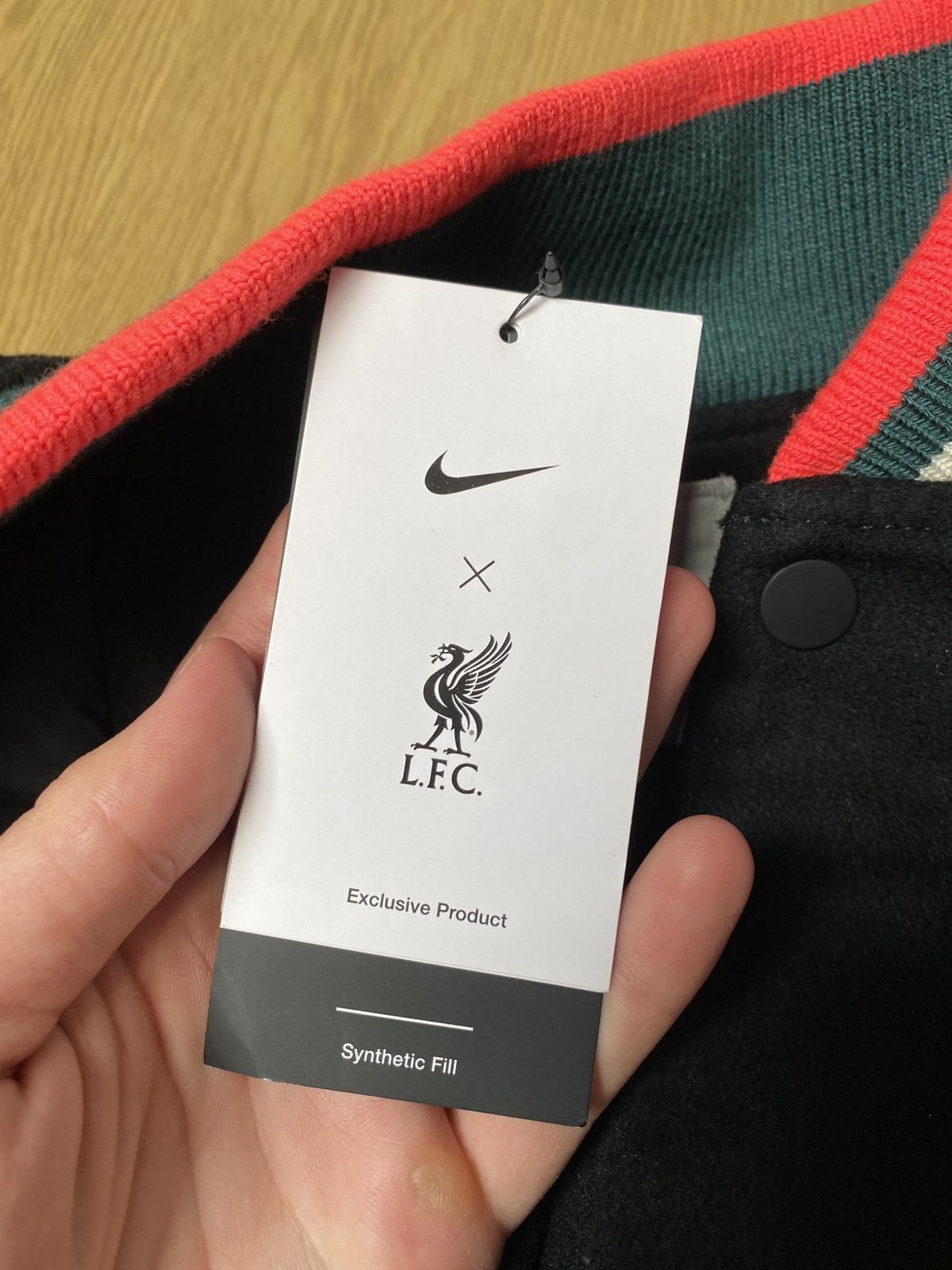 Nike Destroyer Liverpool FC YNWA Y Premium Leather Jacket Size US S / EU 44-46 / 1 - 19 Thumbnail