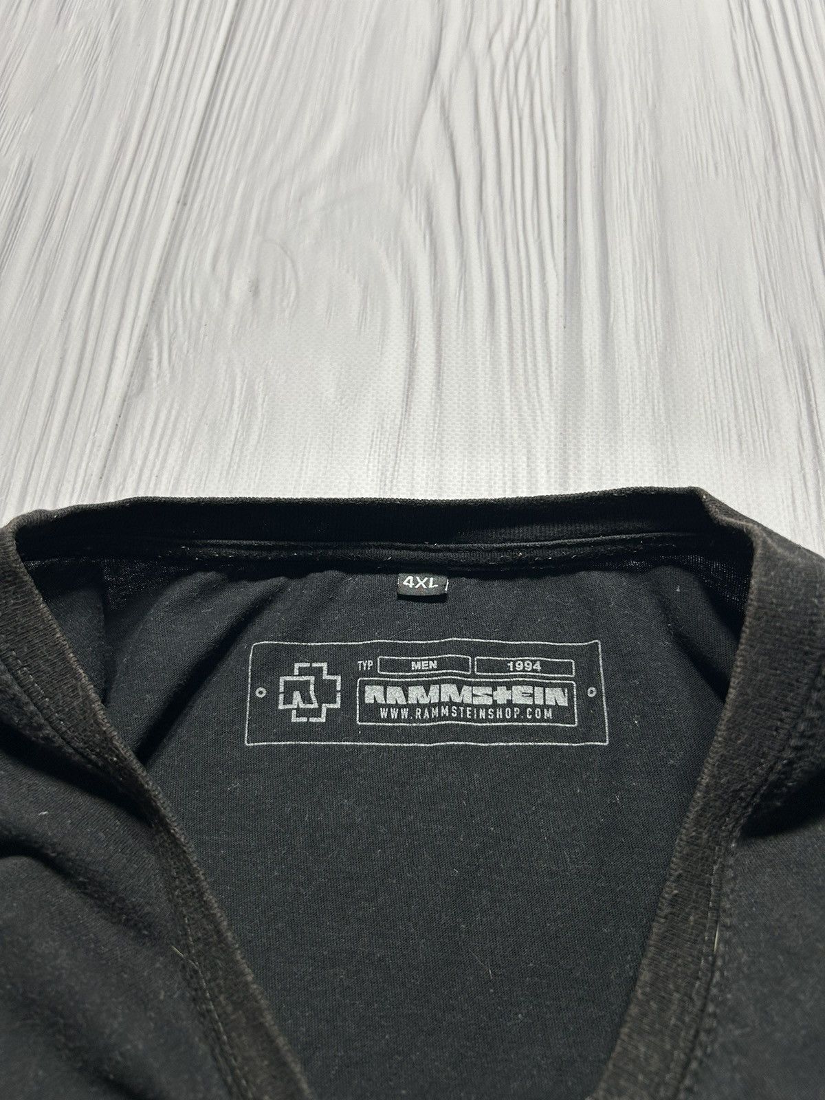 Band Tees Vintage Rammstein Links 2-3-4 T-Shirt Size 4XL Size US XXL / EU 58 / 5 - 14 Thumbnail