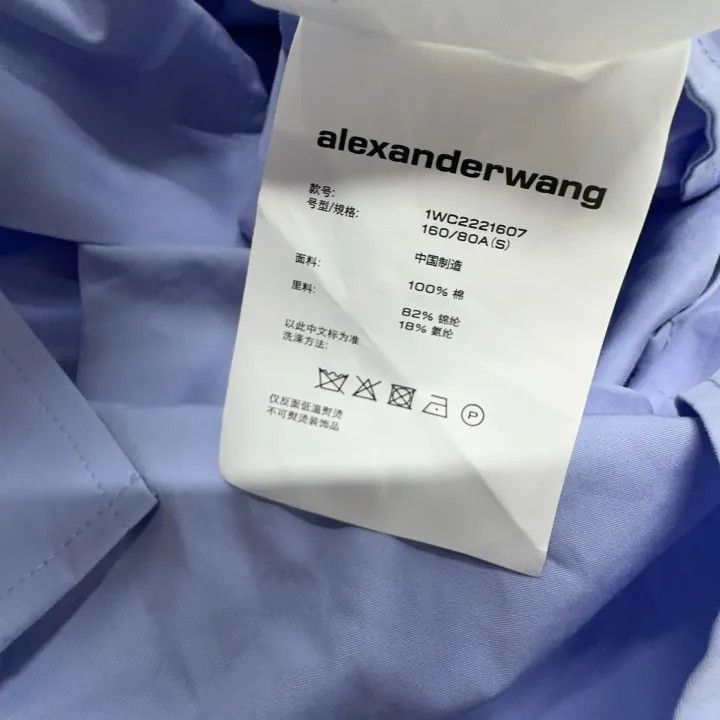 Alexander Wang Alexander Wang SS22 Crystal Cuff Long Sleeve Shirt - Size S / US 4 / IT 40 - 4 Thumbnail