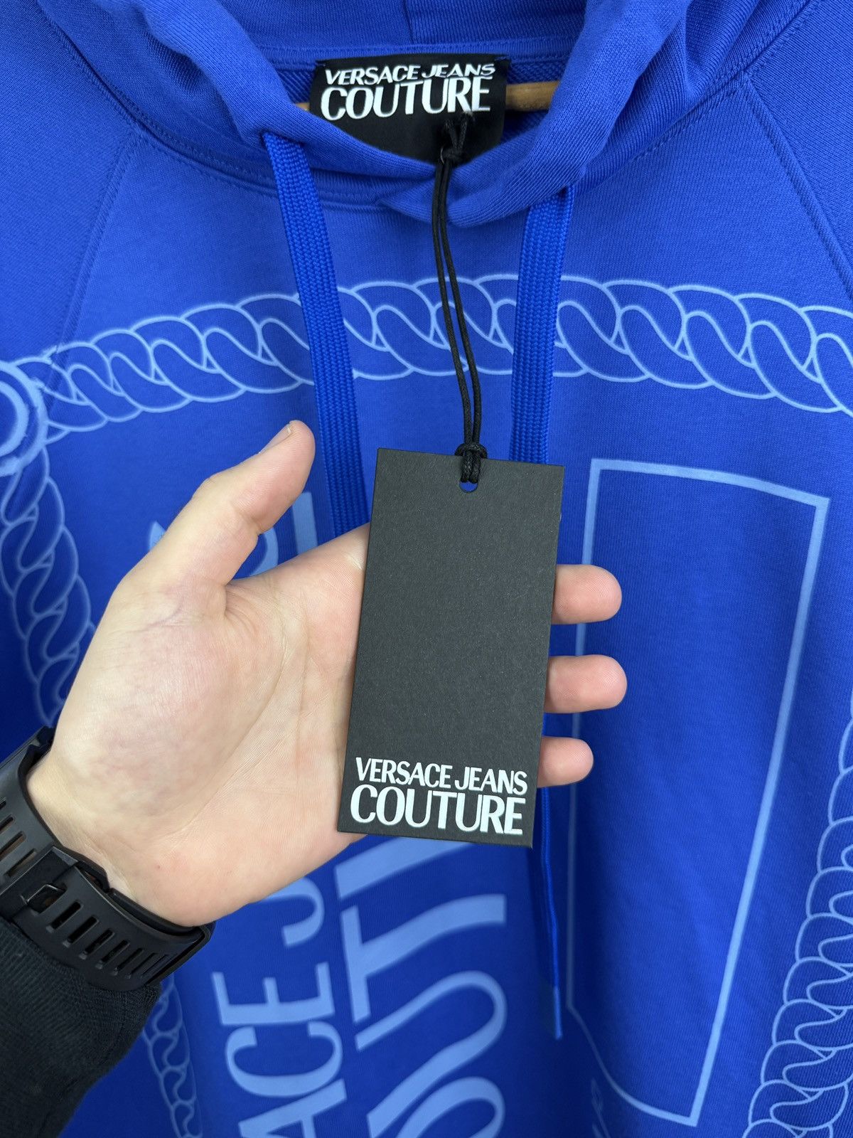 Versace Jeans Couture 🇮🇹❗️NEW Versace Jeans Couture Piece Nr Over Hoodie NWT Size US L / EU 52-54 / 3 - 8 Thumbnail