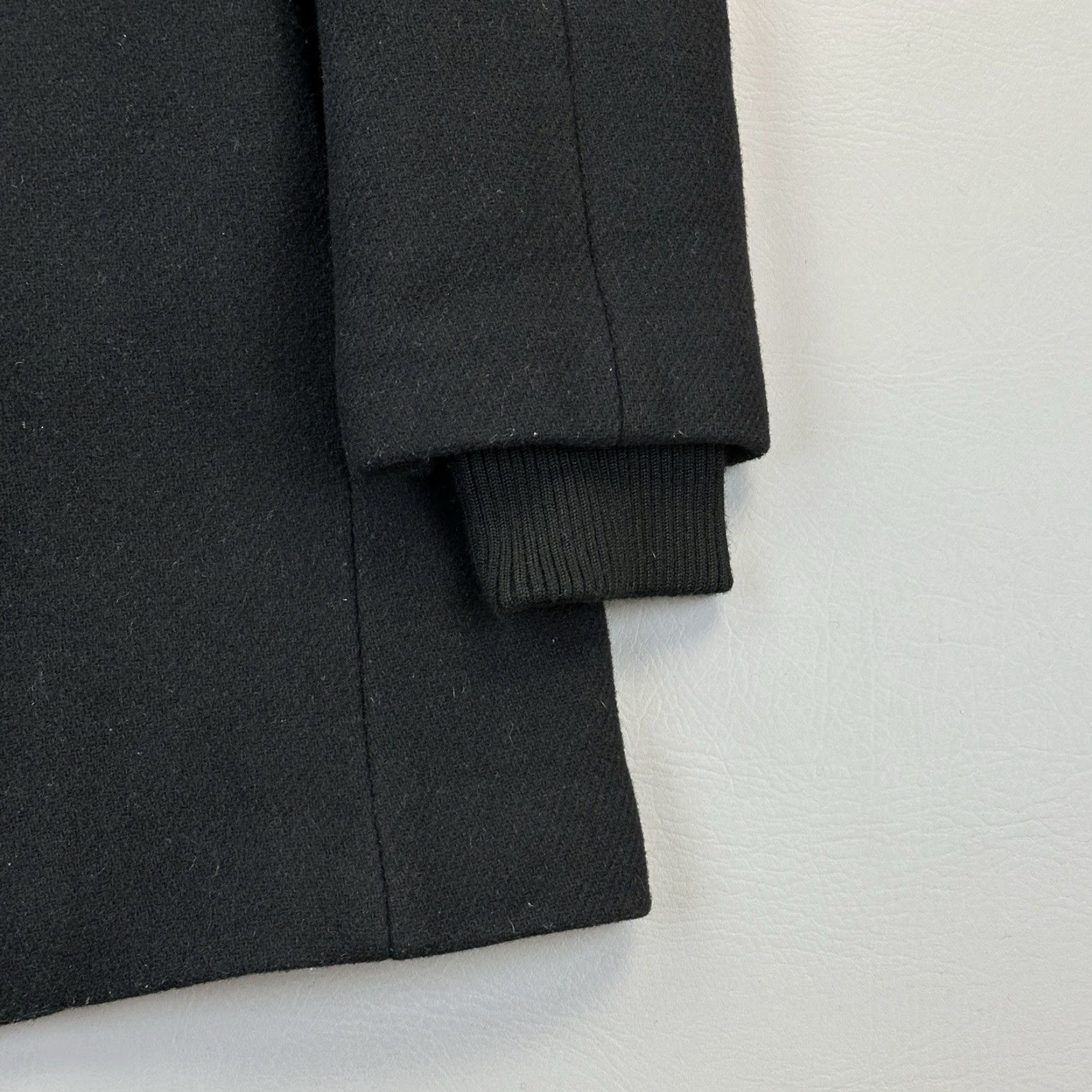 J.Crew J. Crew Lodge Coat Women's 4 Black Wool Quilt Lined Jacket Outdoor Size S / US 4 / IT 40 - 3 Thumbnail