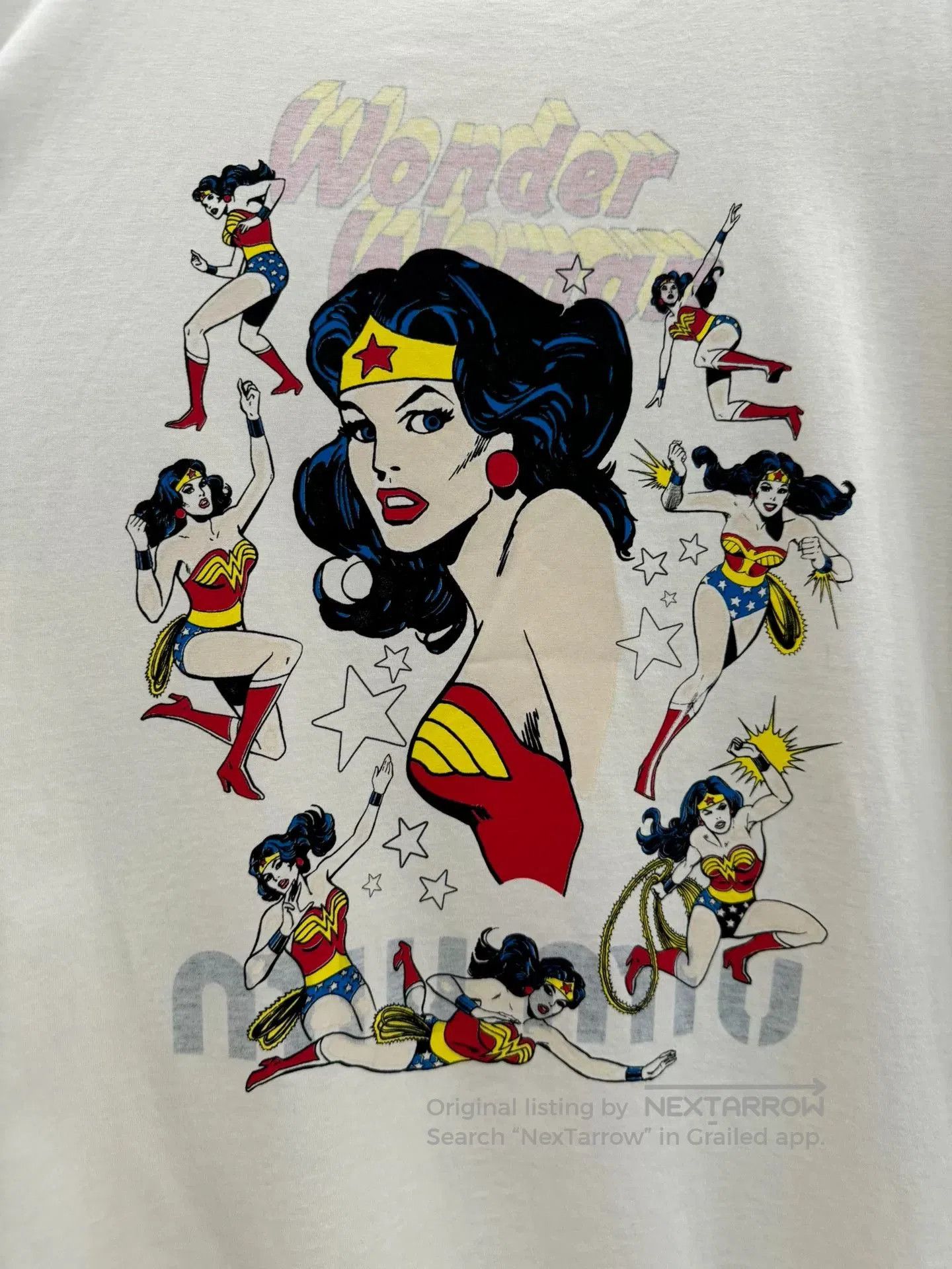 Miu Miu Miumiu Wonder Woman Women's Short-Sleeve Tee. Size M / US 6-8 / IT 42-44 - 3 Thumbnail