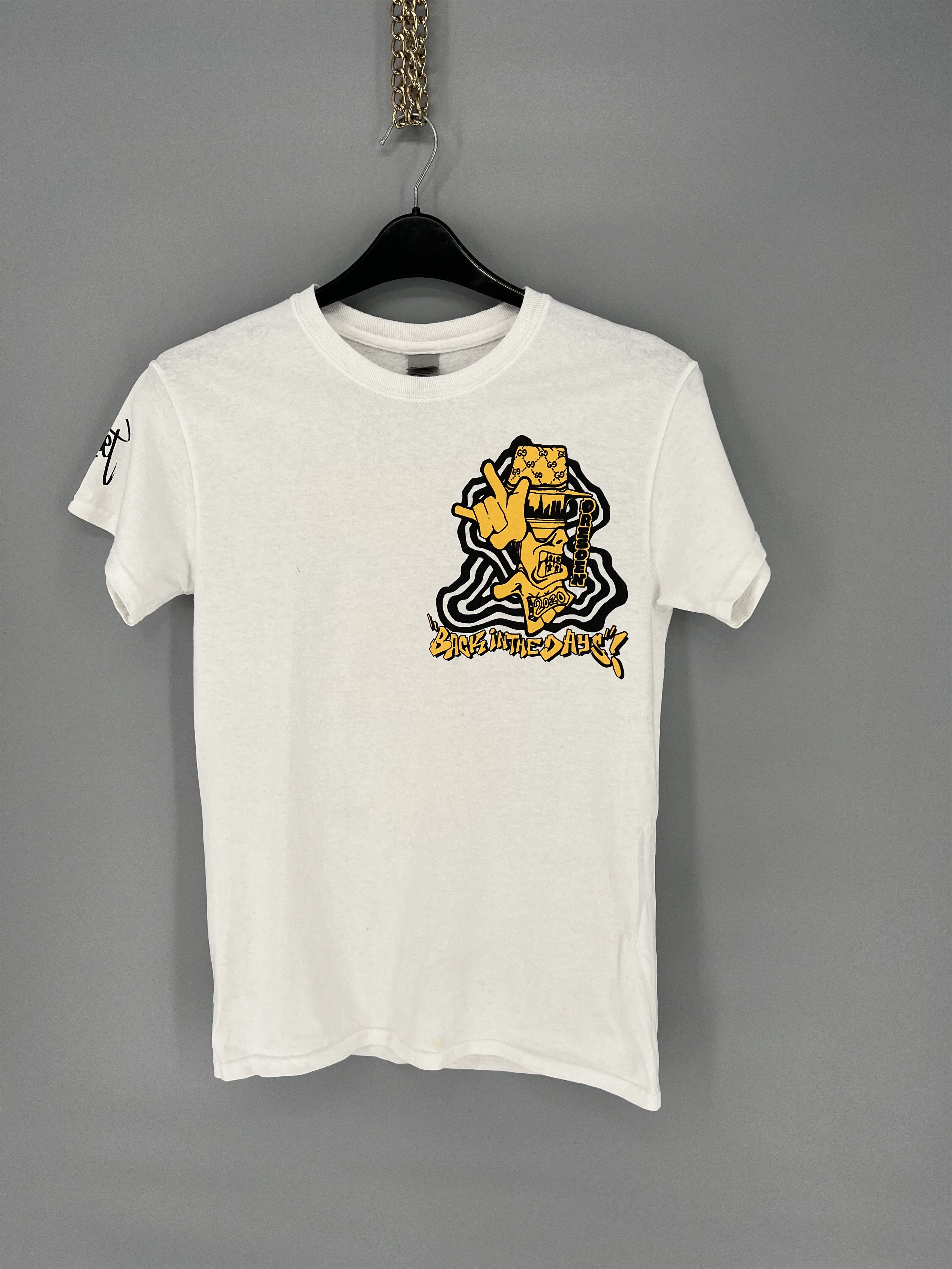 Japanese Brand Vintage Y2K ADULT “ BACK IN THE DAYS “ Humor Tee Size US S / EU 44-46 / 1 - 3 Thumbnail