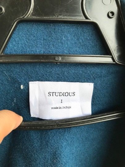 Japanese Brand × STUDIOUS Rare STUDIOUS japan wool long coat winter coat size 1 Size US S / EU 44-46 / 1 - 5 Thumbnail