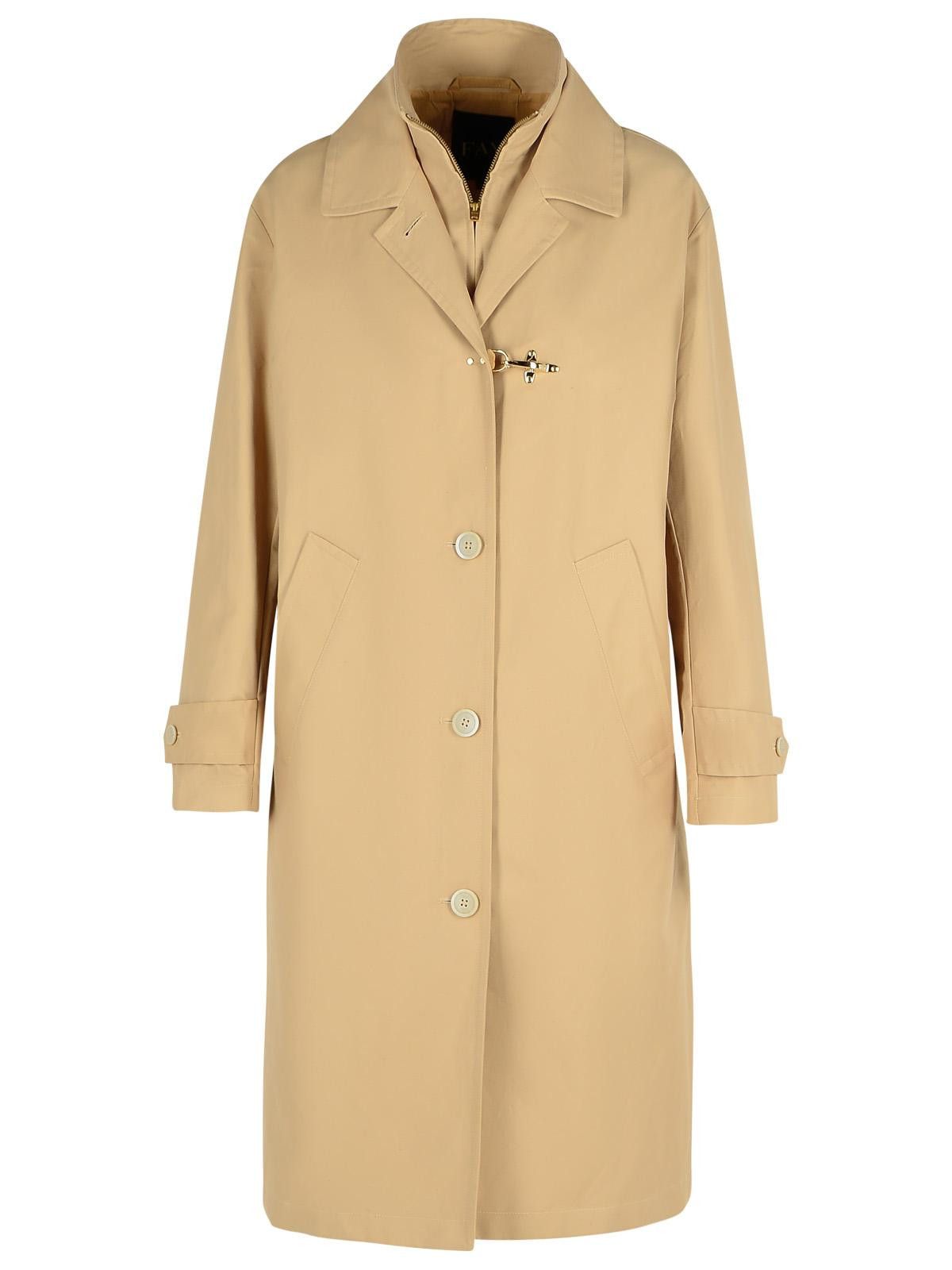 FAY 'Morning' Beige Polyamide Blend Parka