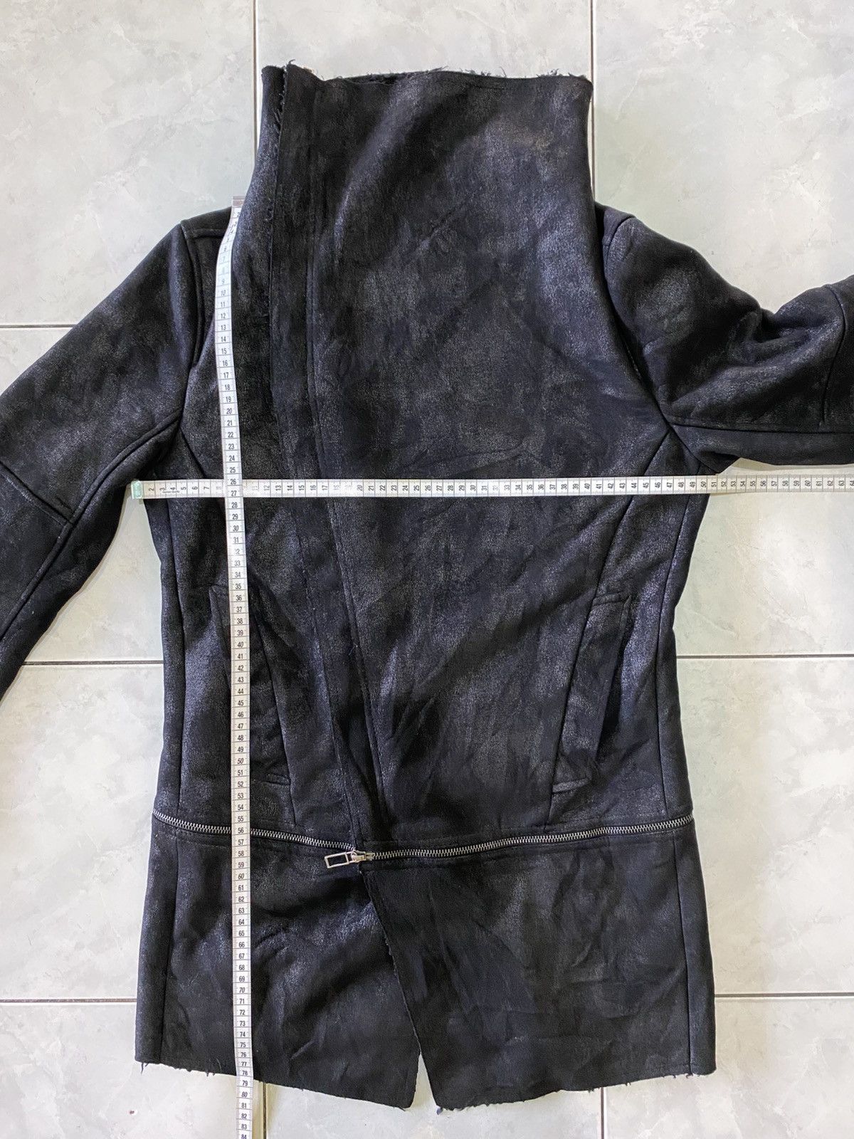 ANDEW Andew Suede Avant Garde Style Asymmetrical Goth Dark Luxury Size US M / EU 48-50 / 2 - 25 Thumbnail